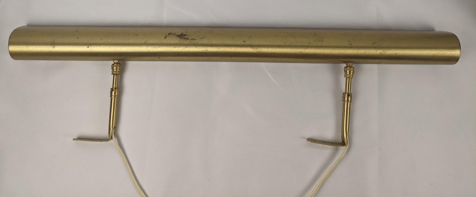 30" Vintage House of Troy Adjustable Gallery Picture Light - Gold/Brass-Tone Finish - 12