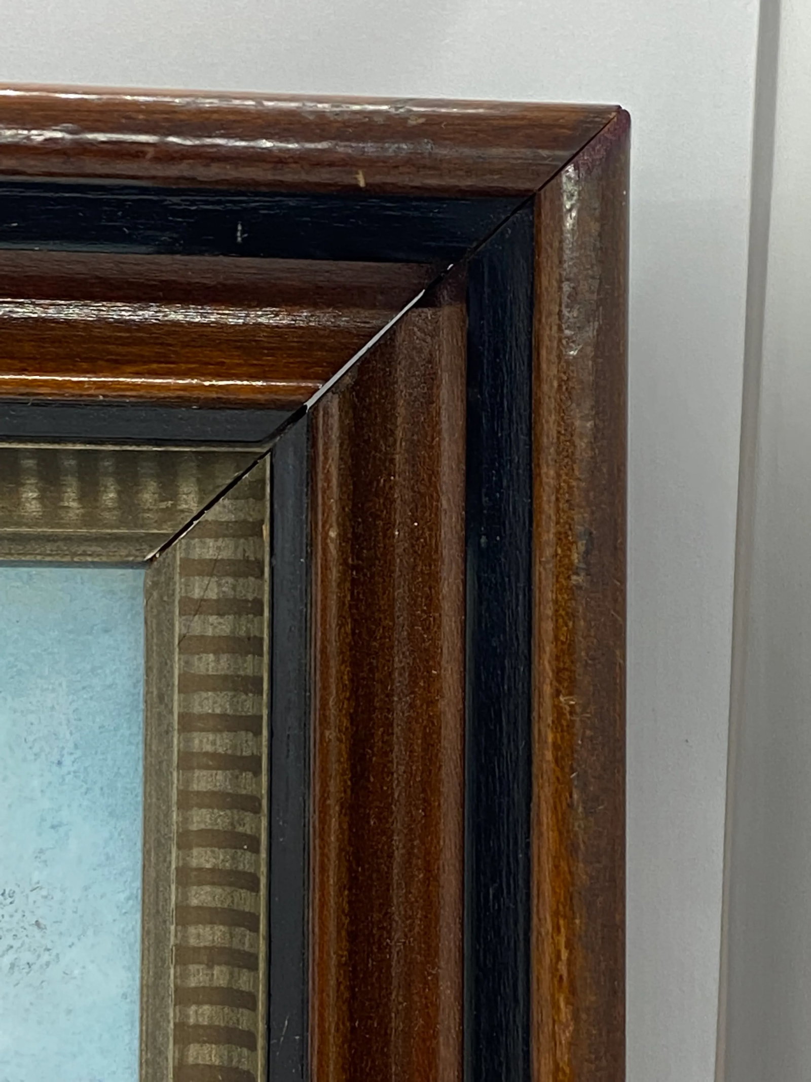 Mid 20th Century "Floral Still Life - Orange Zinnias and Daisies" Oil Painting, Framed - 9