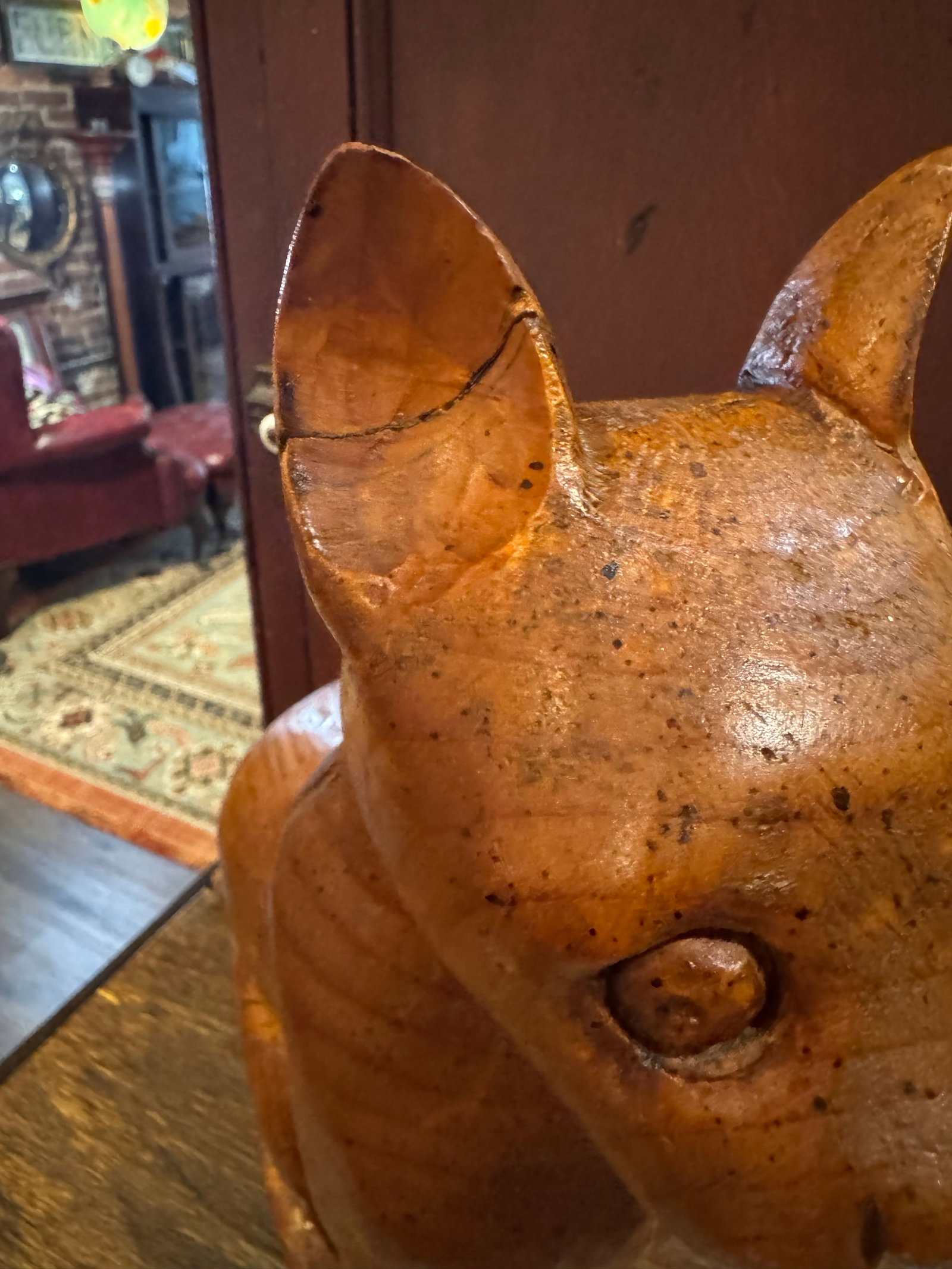 Vintage Midcentury Cat Sculpture - Attr. Sarreid, Italy - 6