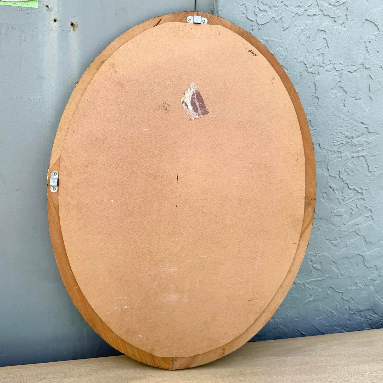 Vintage Venetian Style Oval Wall Mirror - 8