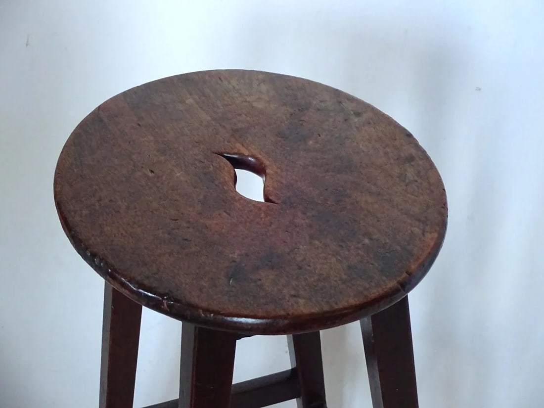 Victorian Mahogany Stool - 3