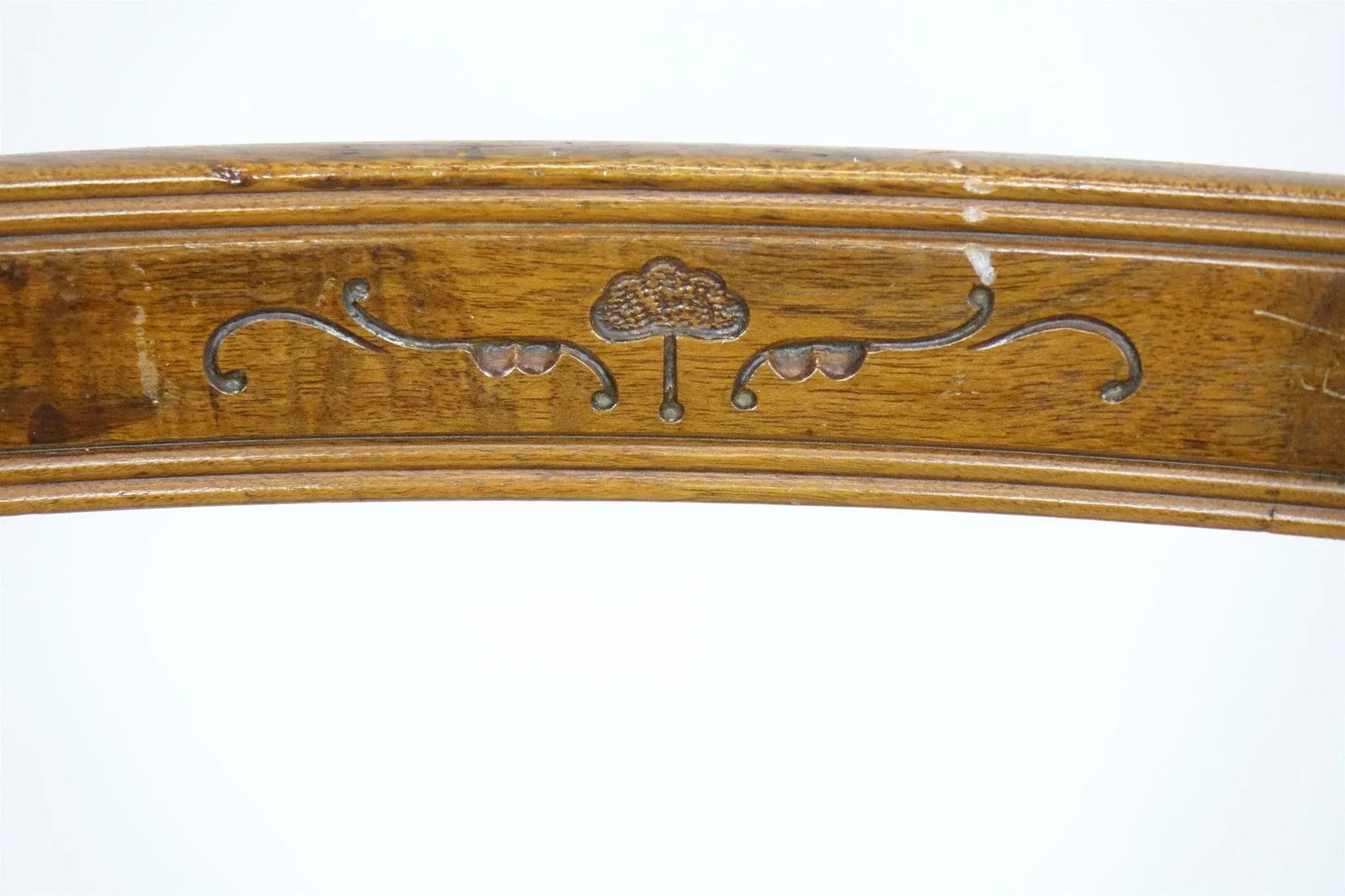Vintage Chairs With Woodwork - a Pair - 7