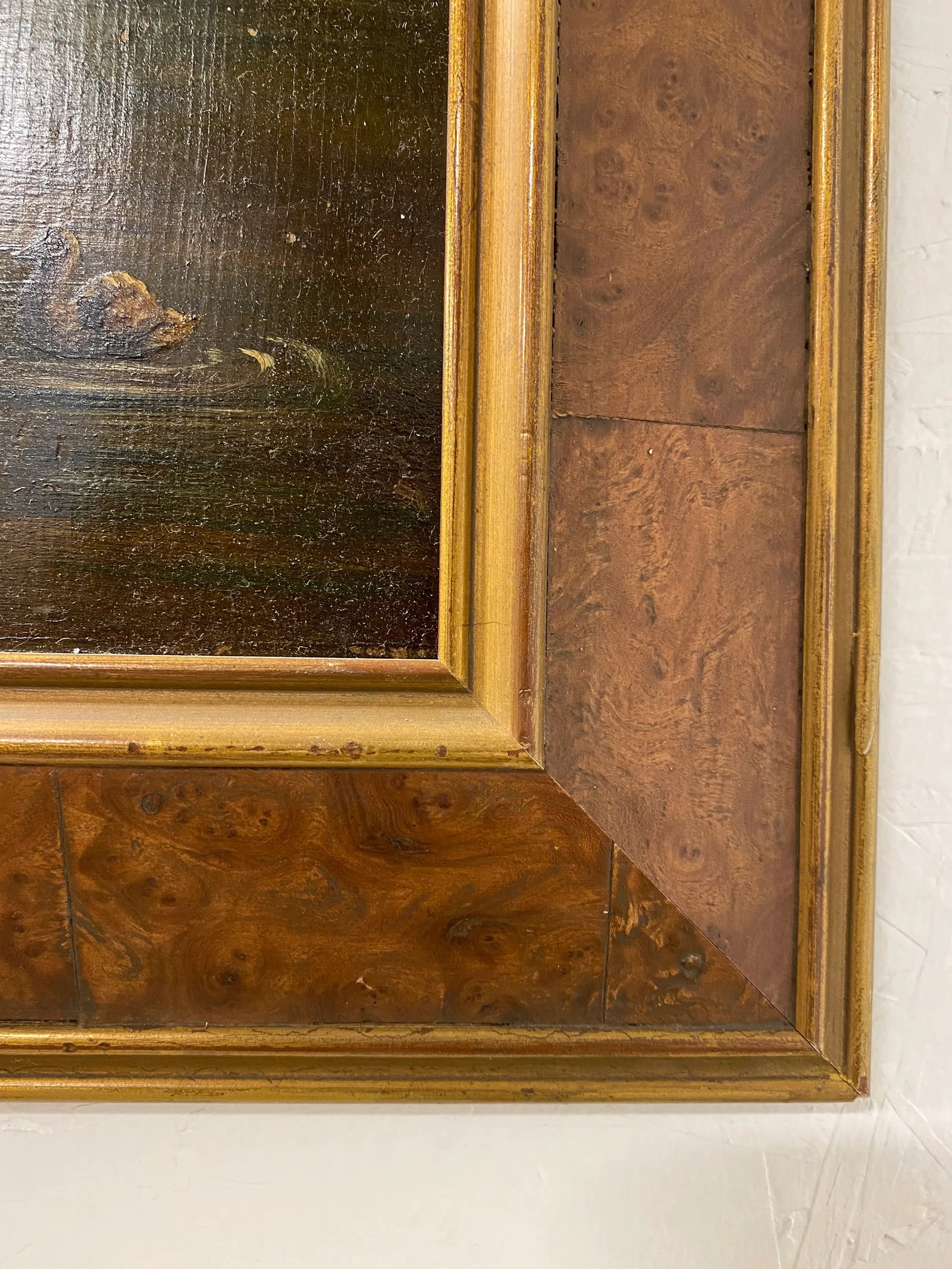 19th Century Dutch School Landscape Painting of Ducks After Melchior D'Hondecoeter - 8