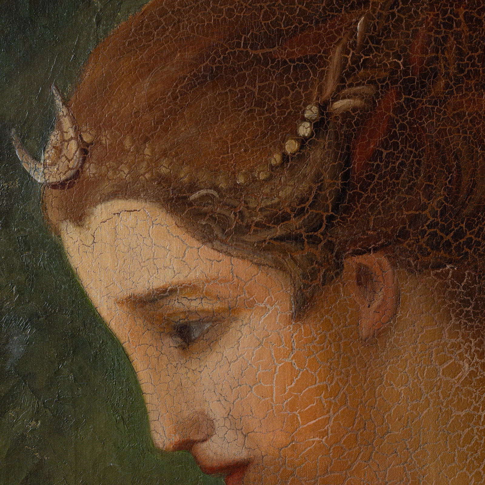 Diana Bathing, After Boucher Oil on Canvas, 19th Century - 10