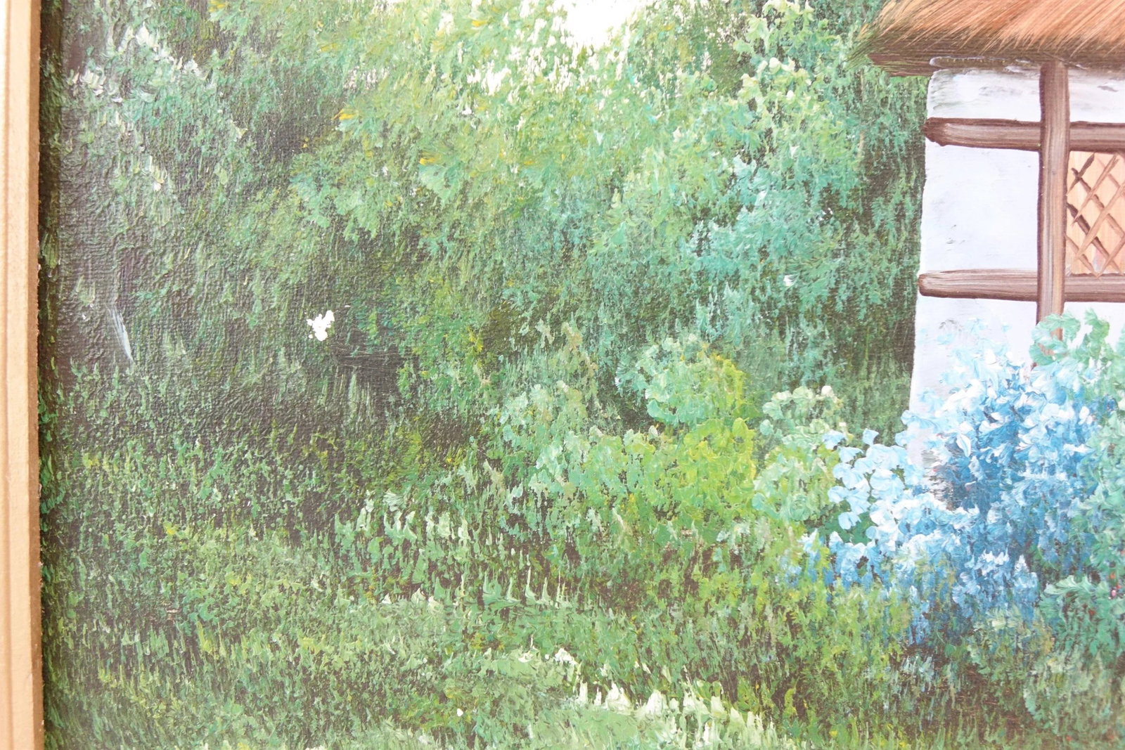 The Homestead, Large Original Oil Painting on Canvas, Signed - 6