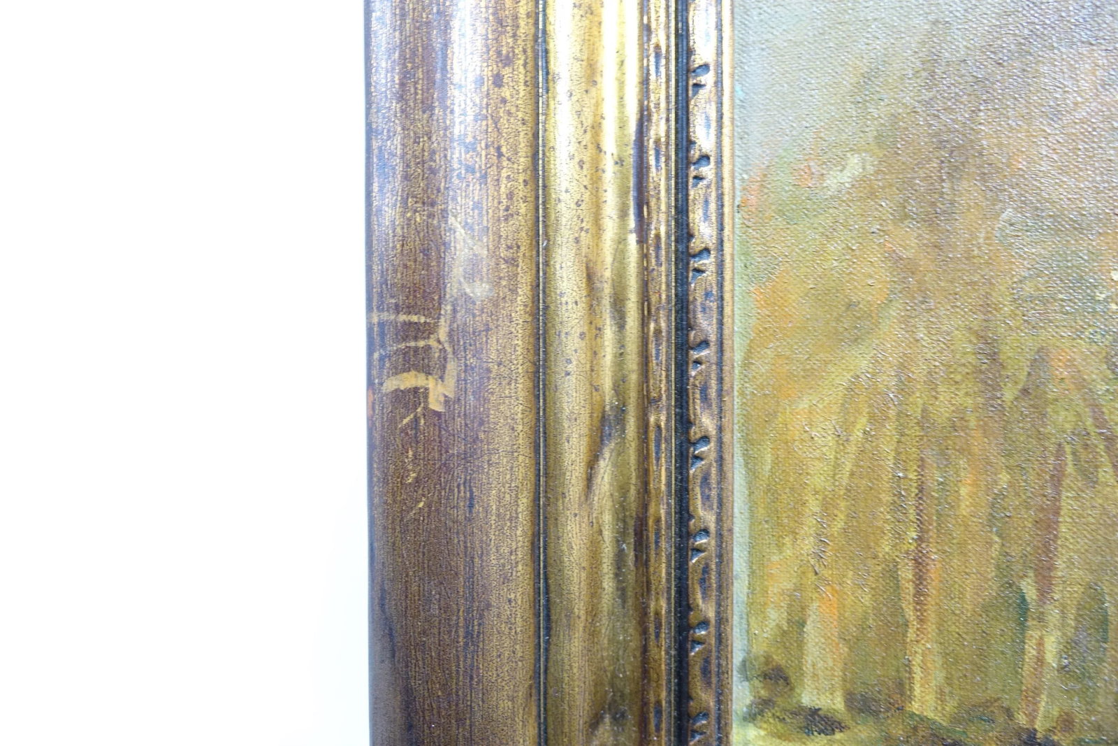 Whispers of the Nature - Early 20th Century Oil on Canvas, Framed - 3