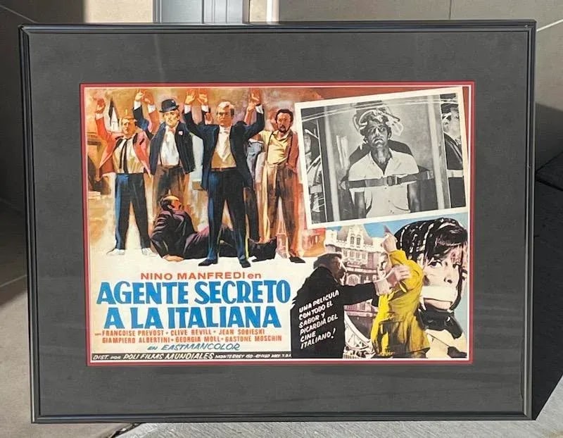 Vintage Mexican Movie Poster/Lobby Card - 5