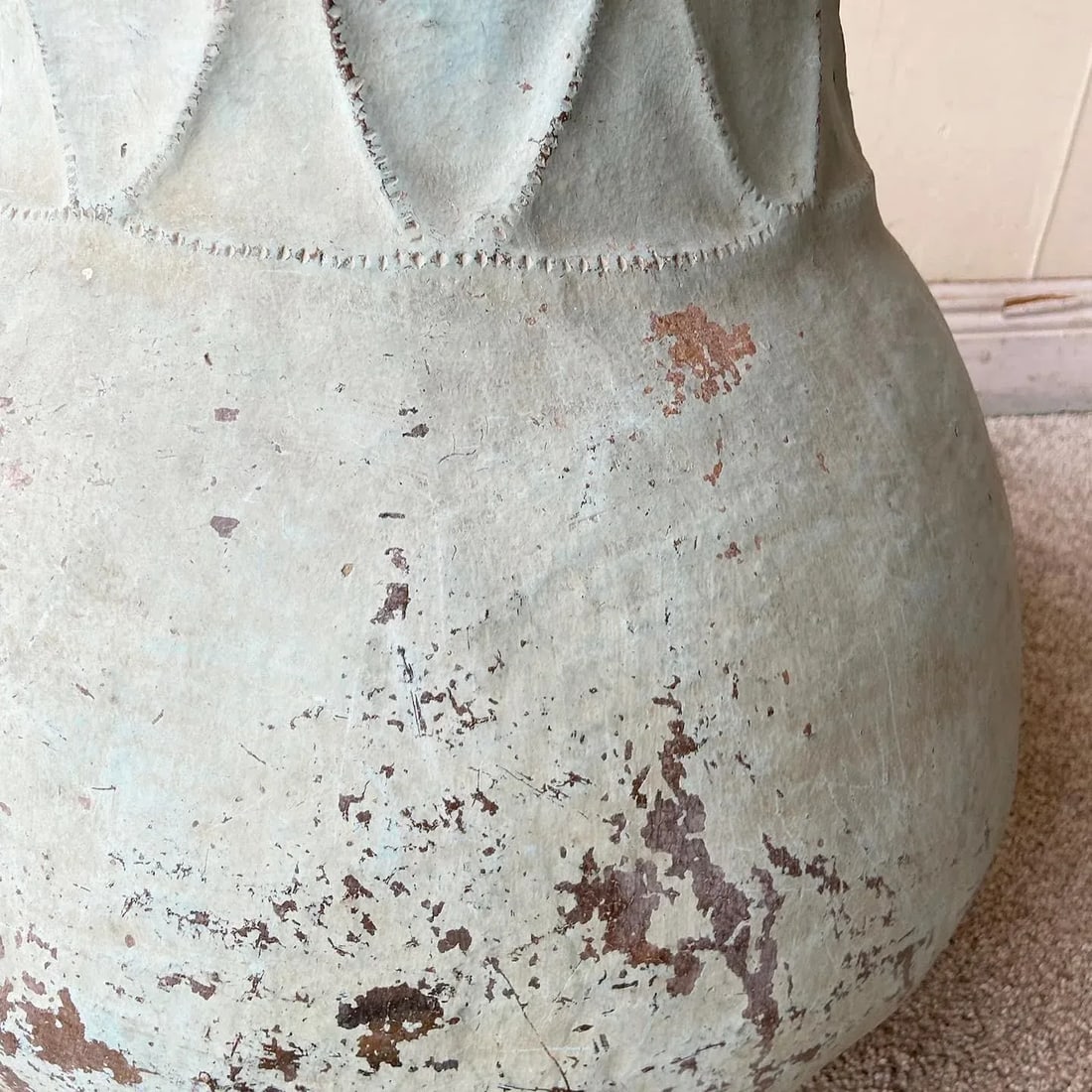 Vintage Colombian Hand Made Clay Water Jug/Container - 7
