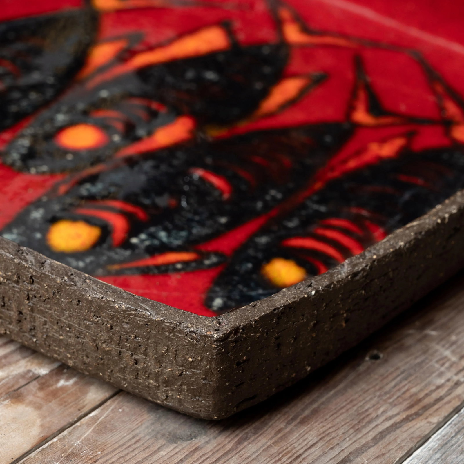 Thomas Toft Studio Ceramics Tray, Denmark, 1950s - 2