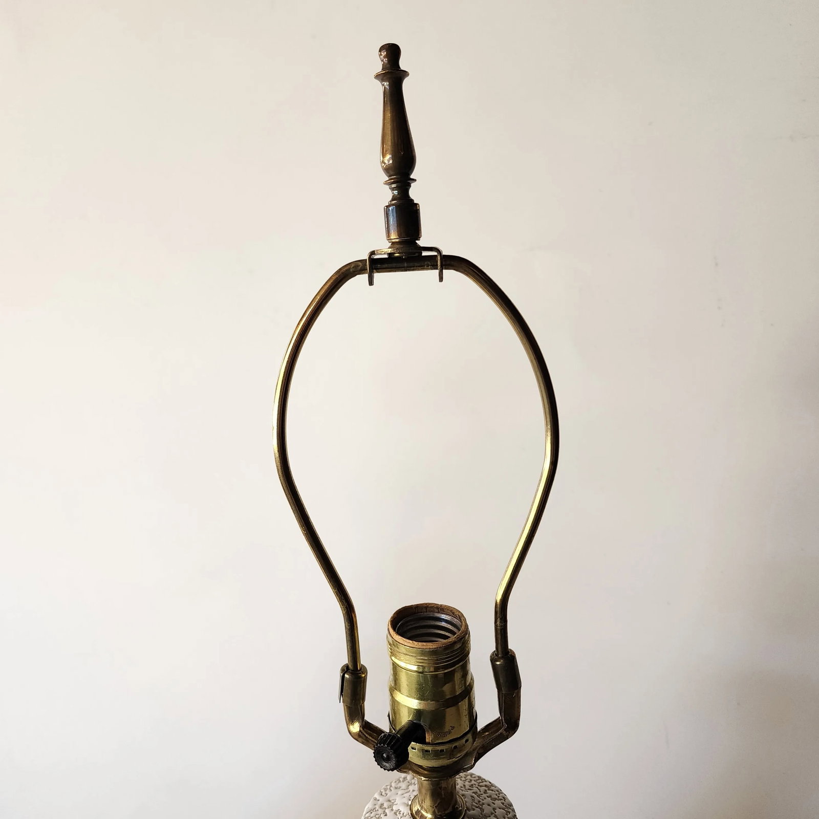 Pair of Vintage Late 20th Century Orange Peel Lamps - 4