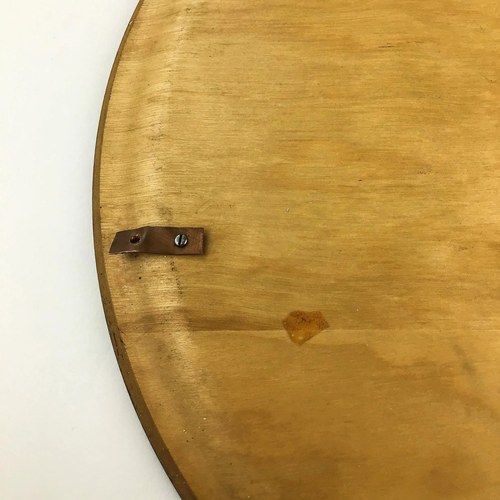Large Hand Painted Vermont Artisan Wood Platter - 7