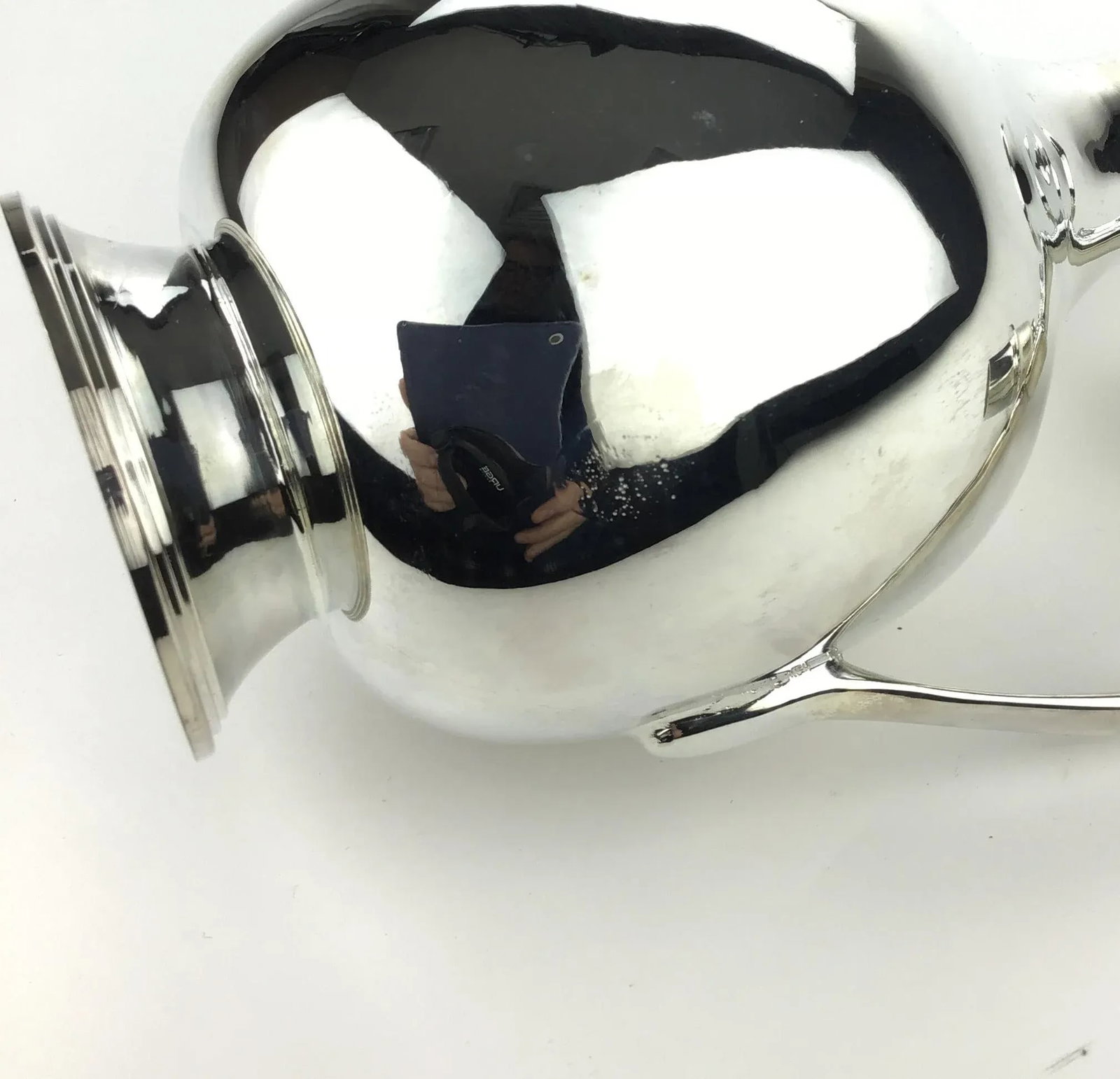 Silverplated Dragon Wine Vinegar Tea Decanter - 8