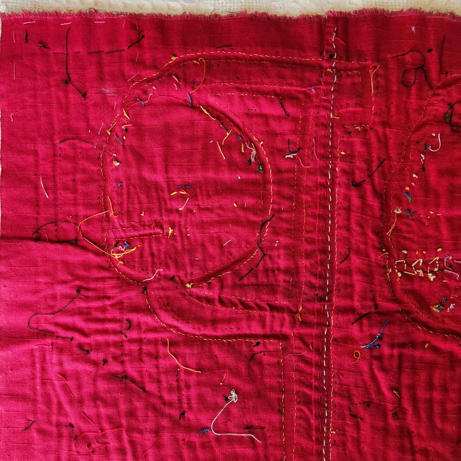 Vintage Kuna Mola Textile Panel - 3