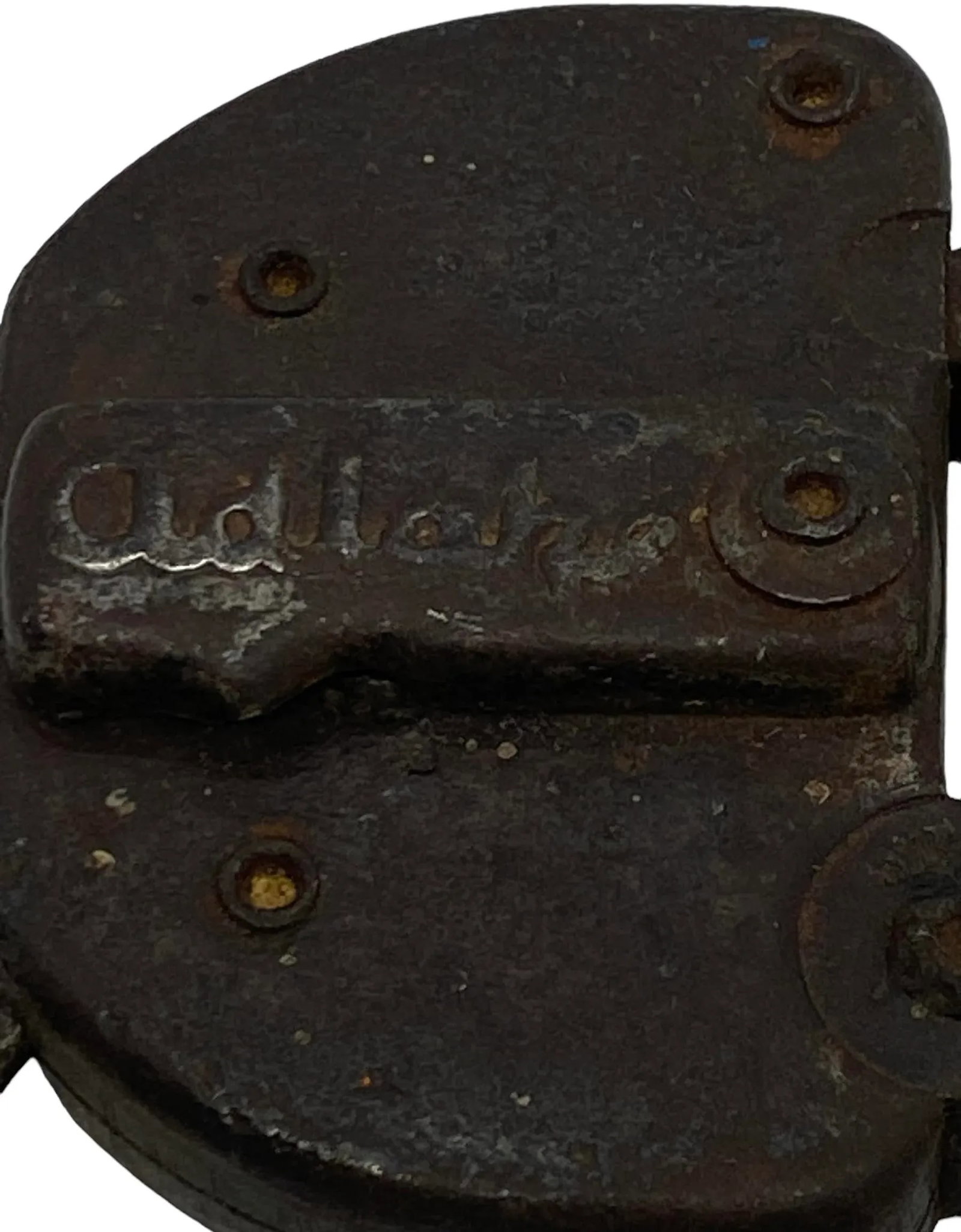 Late 19th Century Nashville, Chattanooga, and St. Louis Railway (NC&Stl) Cast Iron Heart Shaped "Old - 4
