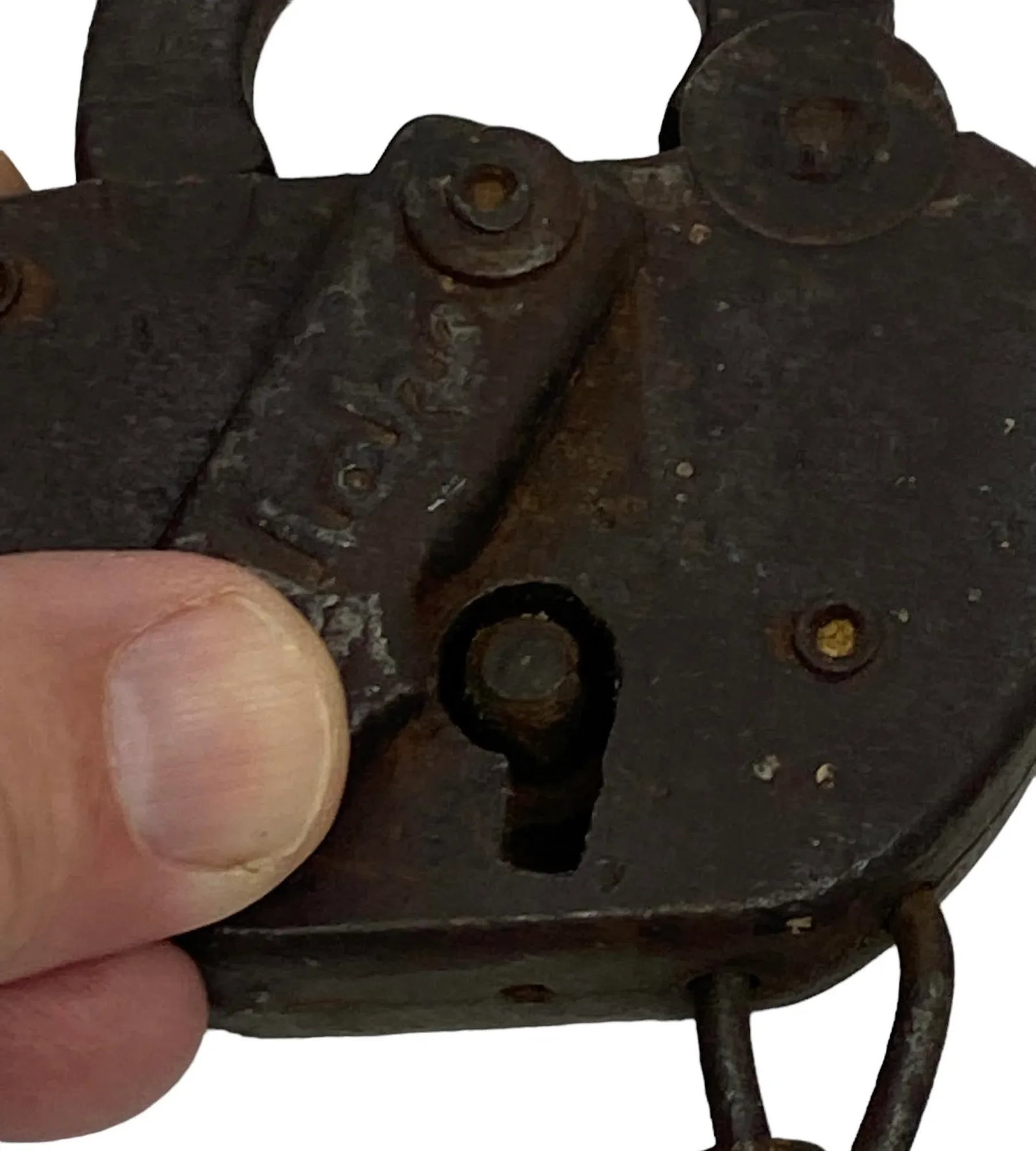 Late 19th Century Nashville, Chattanooga, and St. Louis Railway (NC&Stl) Cast Iron Heart Shaped "Old - 5