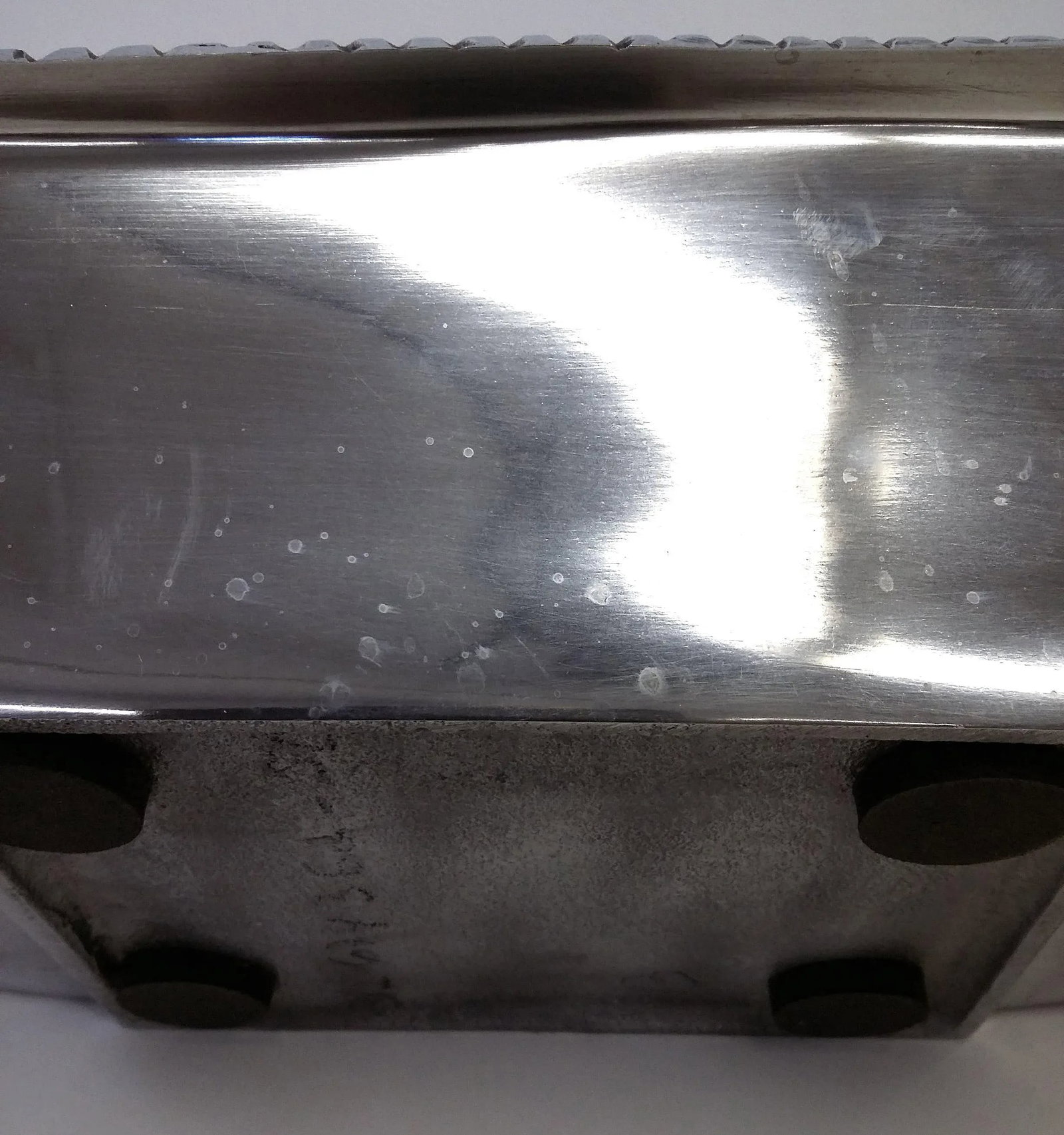 Vintage Aluminum & Wood Bread/Condiment Tray Platter - 8