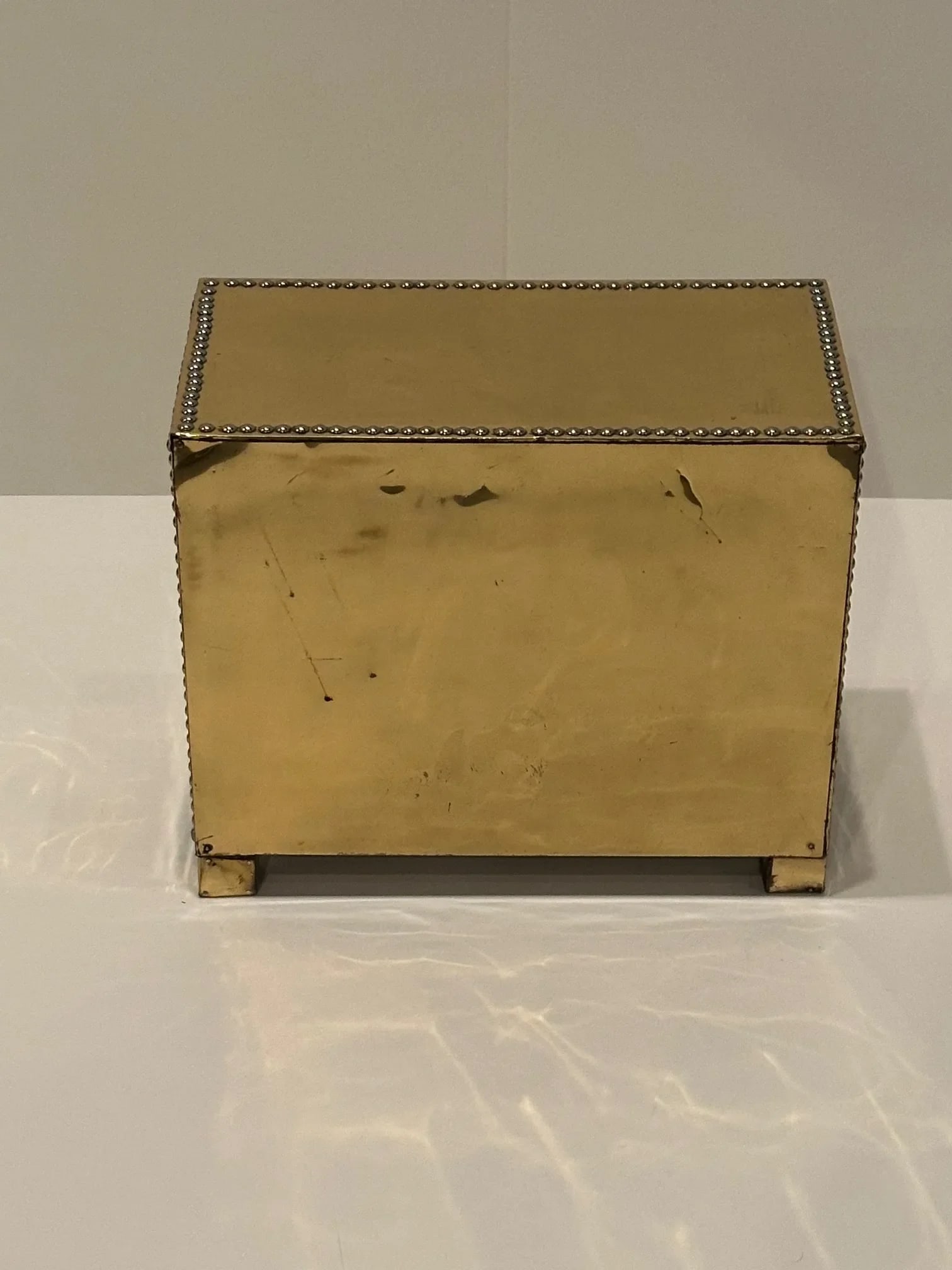 Brass 3 Drawer Treasure Chest by Sarreid - 8