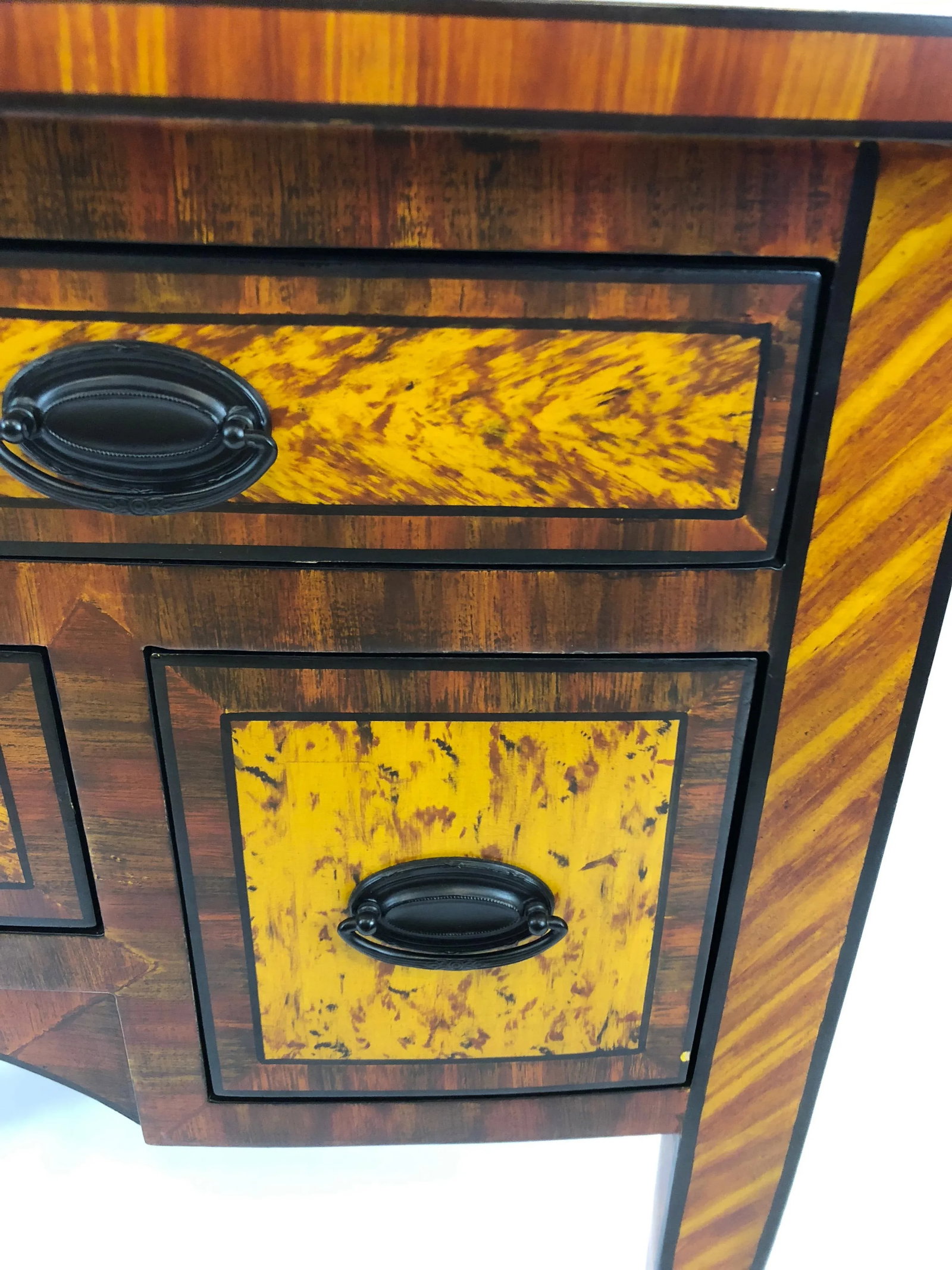 1980s Traditional Harden Furniture Painted Lowboy Chest - 10