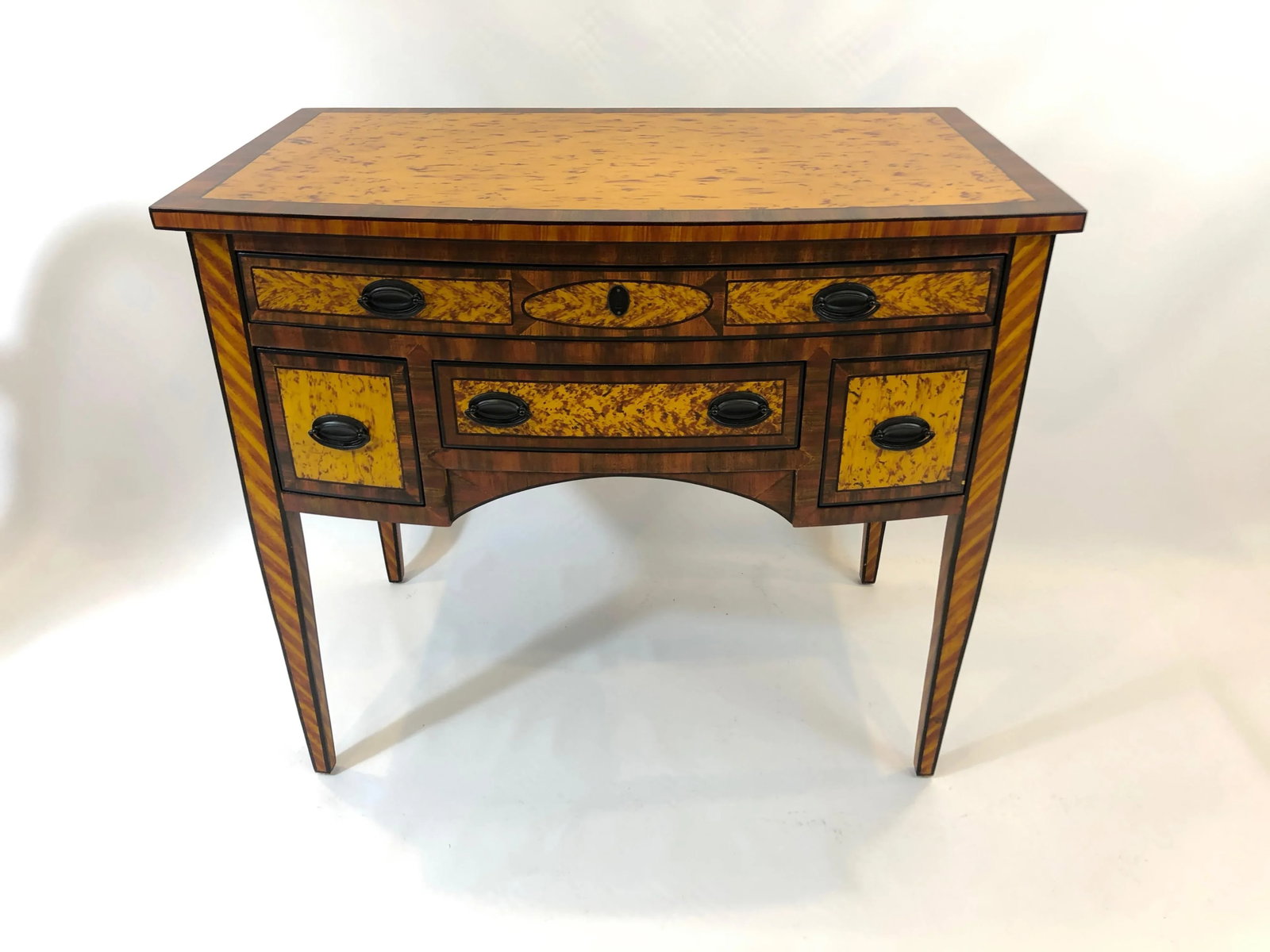 1980s Traditional Harden Furniture Painted Lowboy Chest - 13