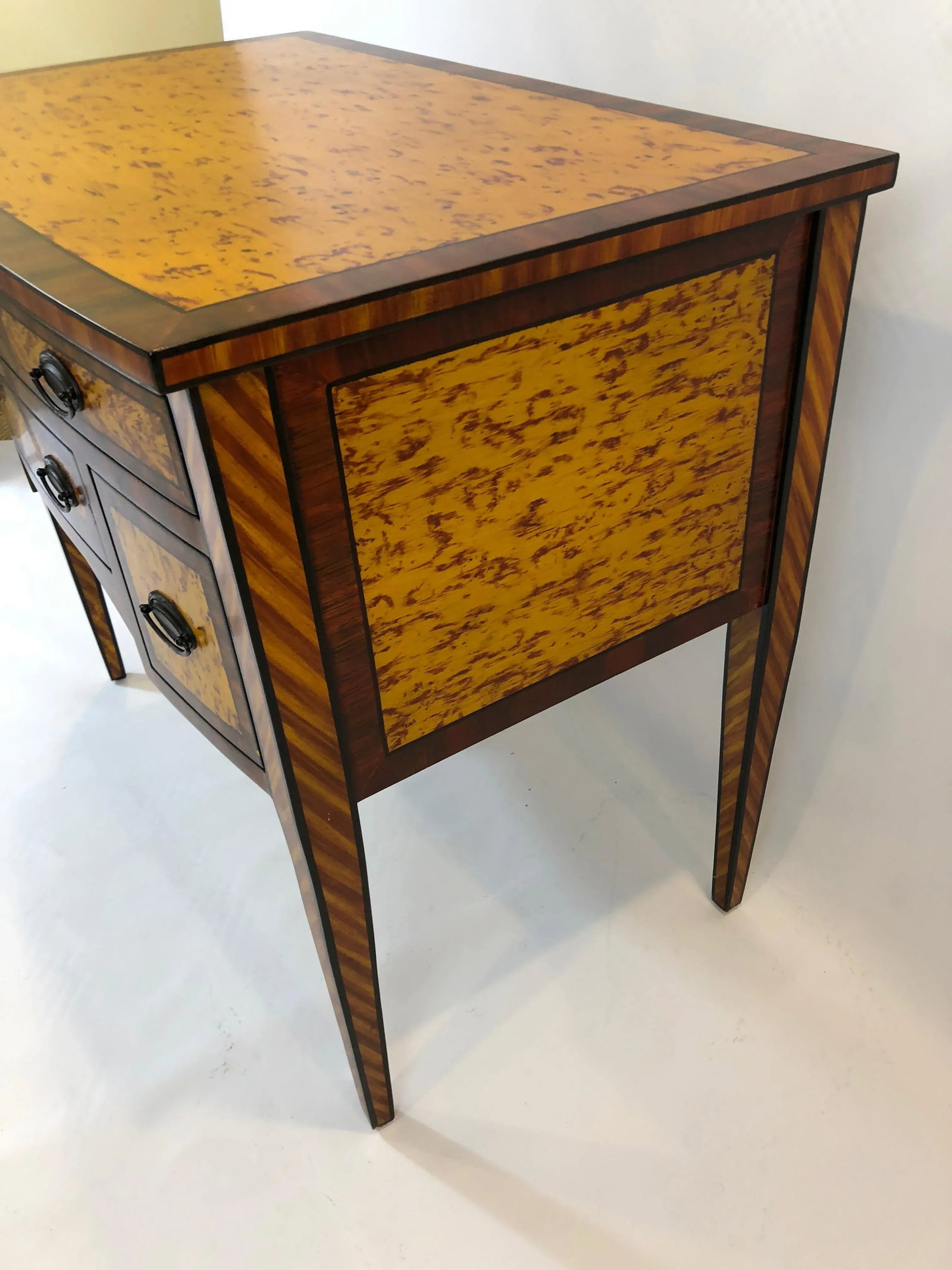1980s Traditional Harden Furniture Painted Lowboy Chest - 2