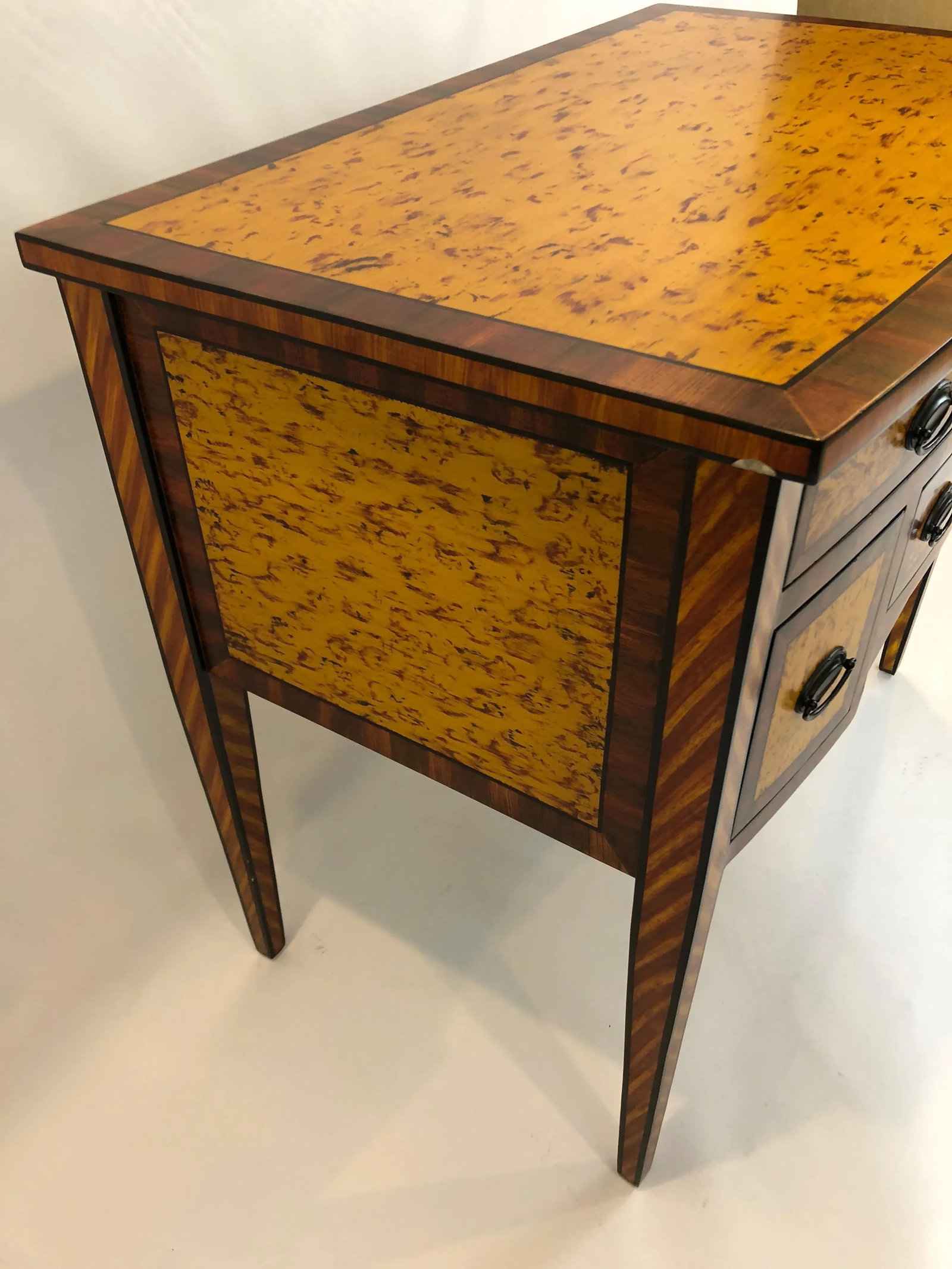 1980s Traditional Harden Furniture Painted Lowboy Chest - 6