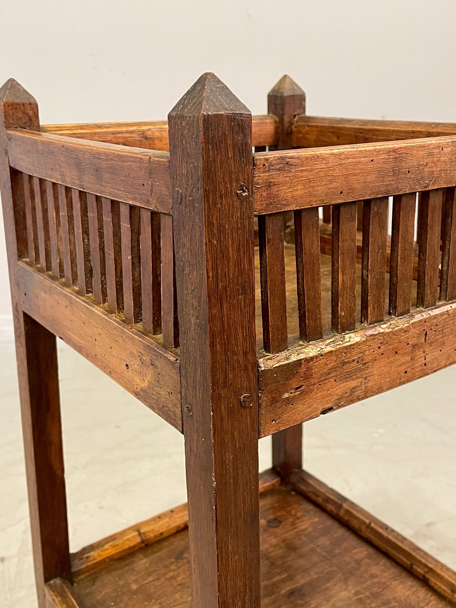 19th Century French Provincial Two Tiers Side Table - 11