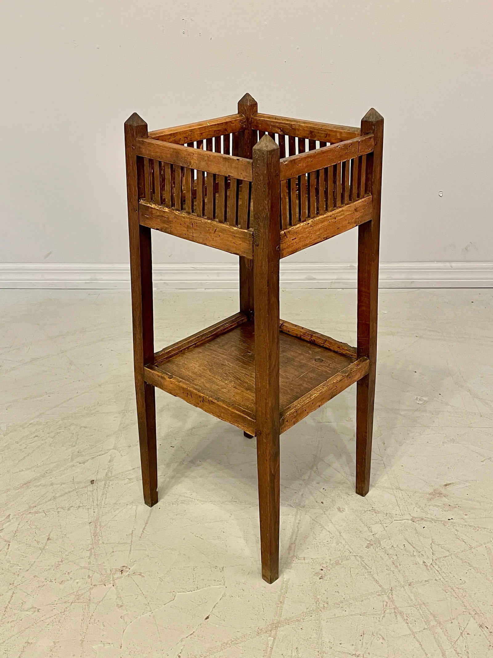 19th Century French Provincial Two Tiers Side Table - 5