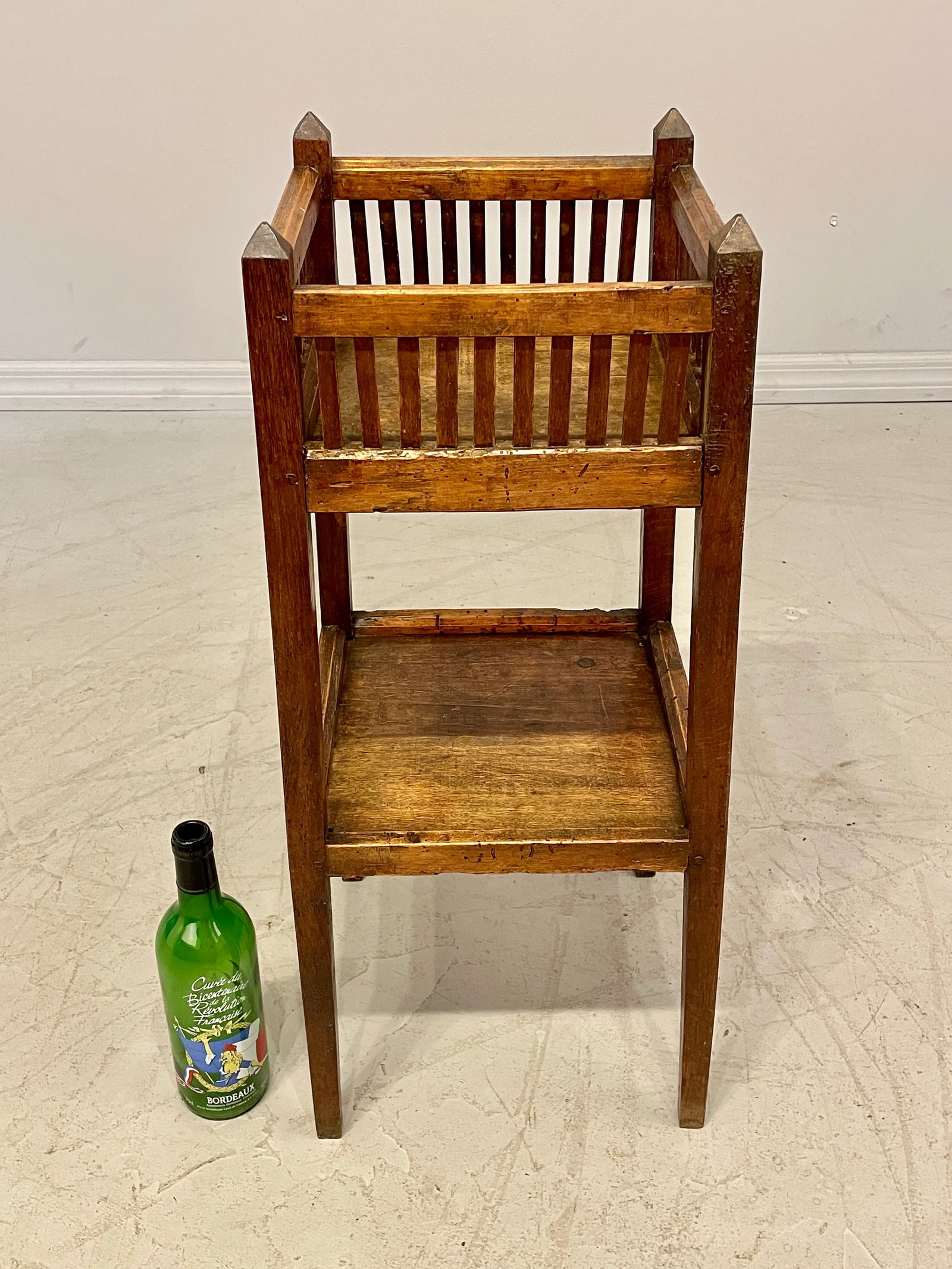 19th Century French Provincial Two Tiers Side Table - 8
