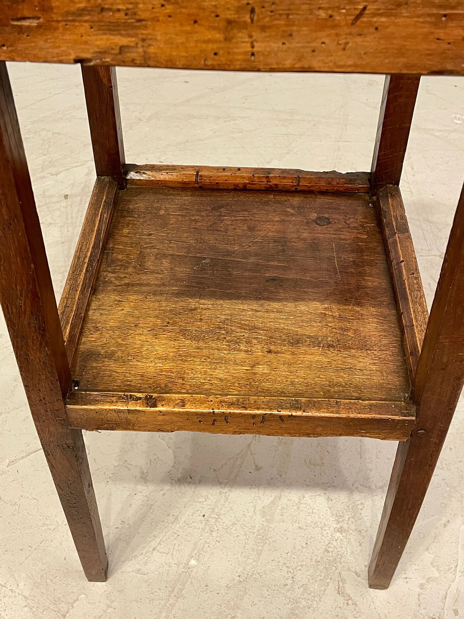 19th Century French Provincial Two Tiers Side Table - 9