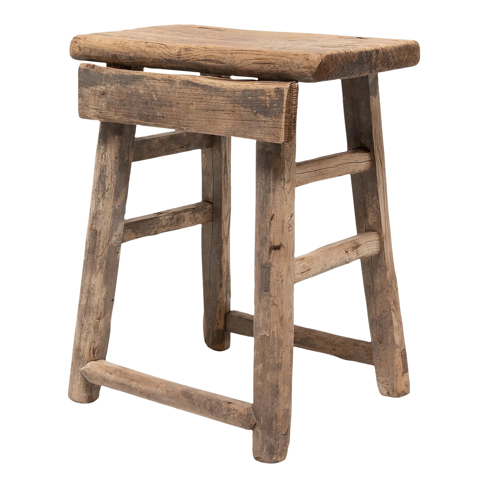 Chinese Tapered Courtyard Stool, Century 1900 (1 of 8)