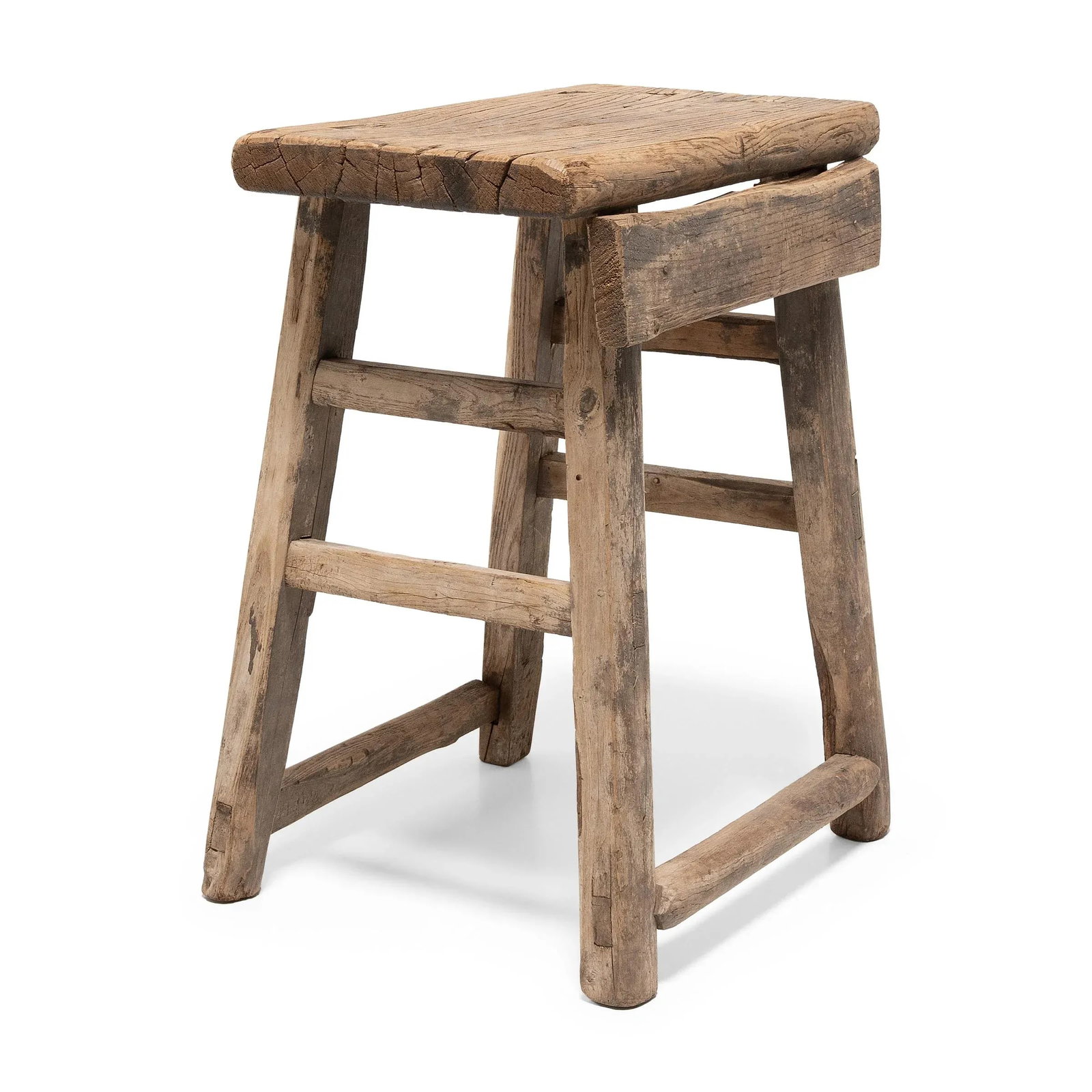 Chinese Tapered Courtyard Stool, Century 1900 - 3