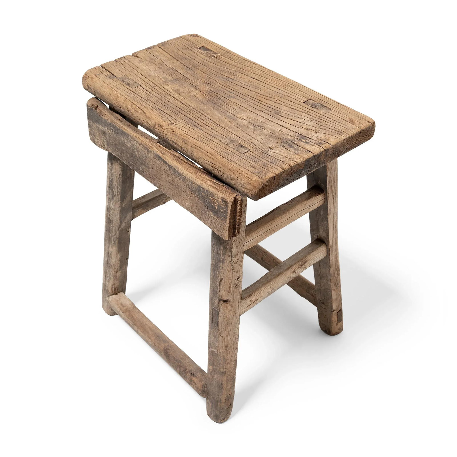 Chinese Tapered Courtyard Stool, Century 1900 - 5