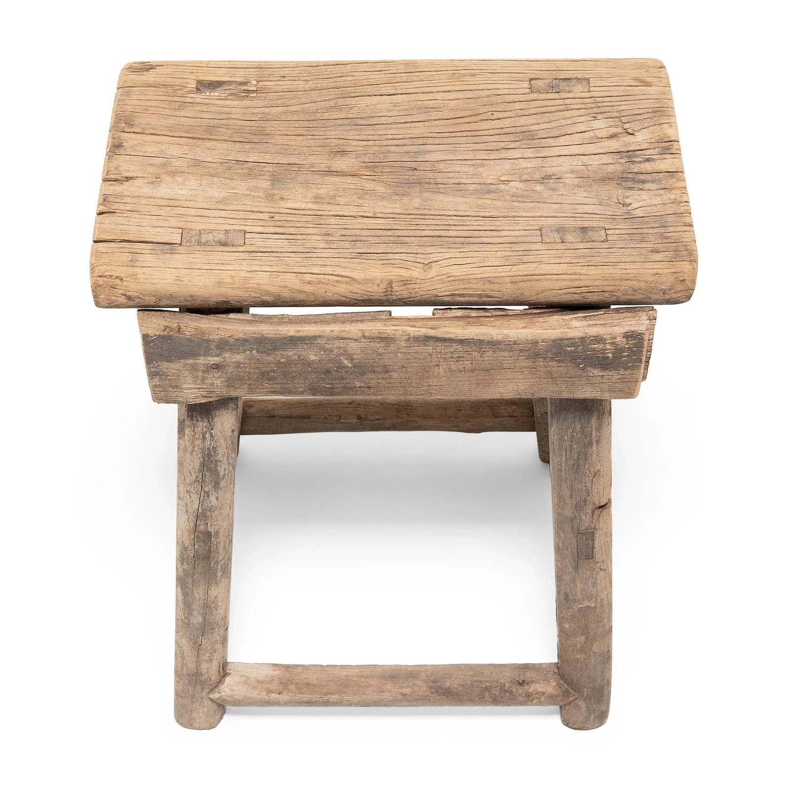 Chinese Tapered Courtyard Stool, Century 1900 - 6