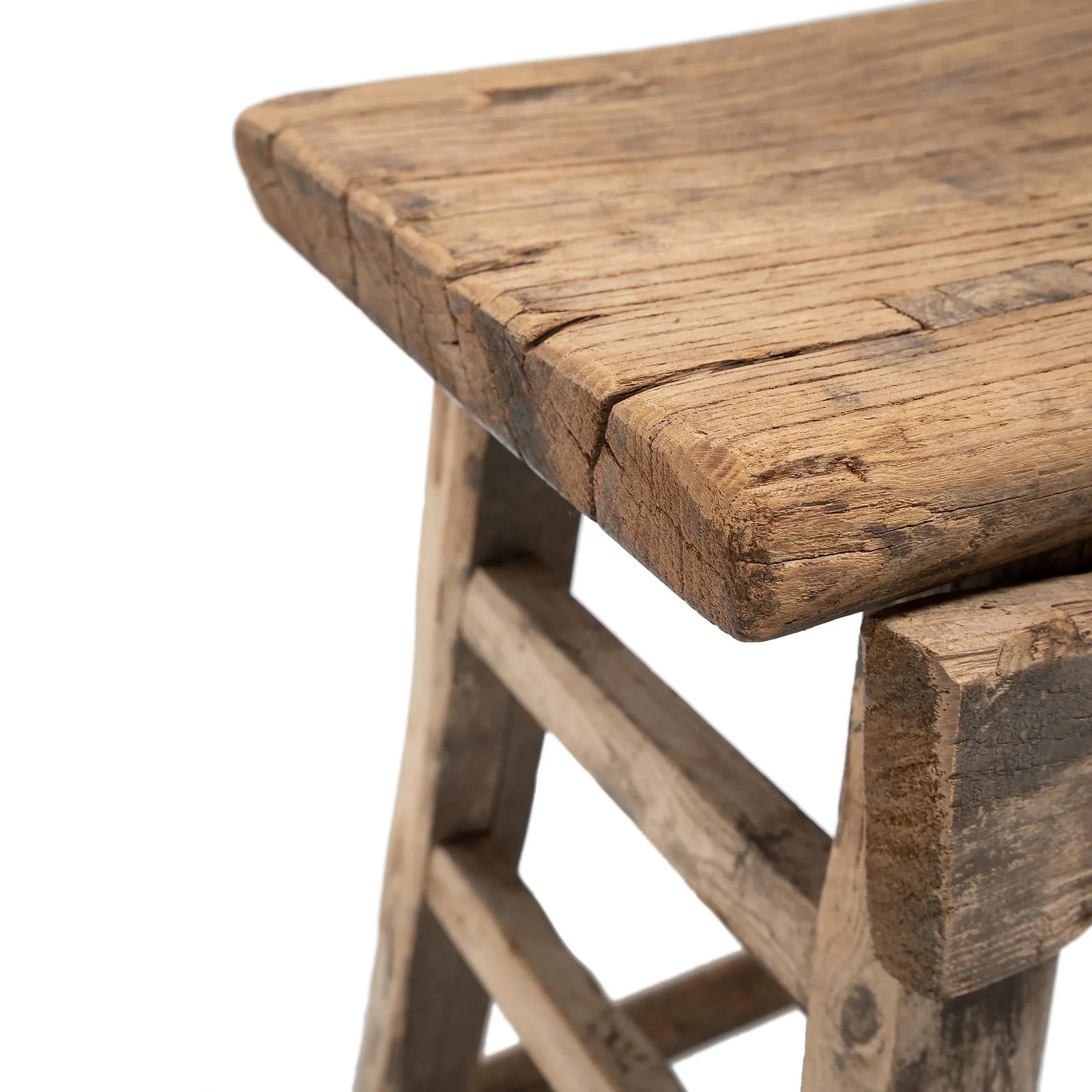Chinese Tapered Courtyard Stool, Century 1900 - 7