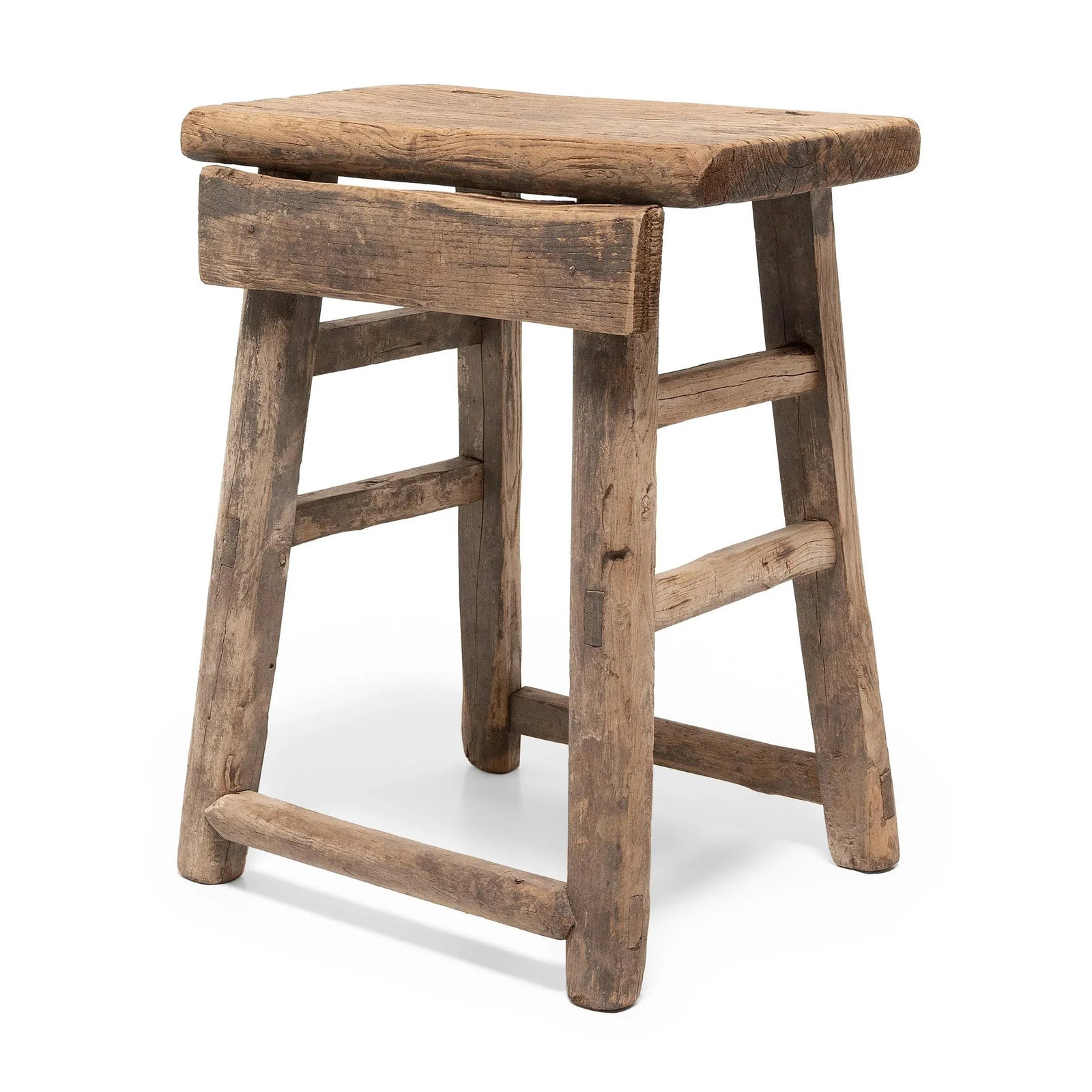 Chinese Tapered Courtyard Stool, Century 1900 - 8