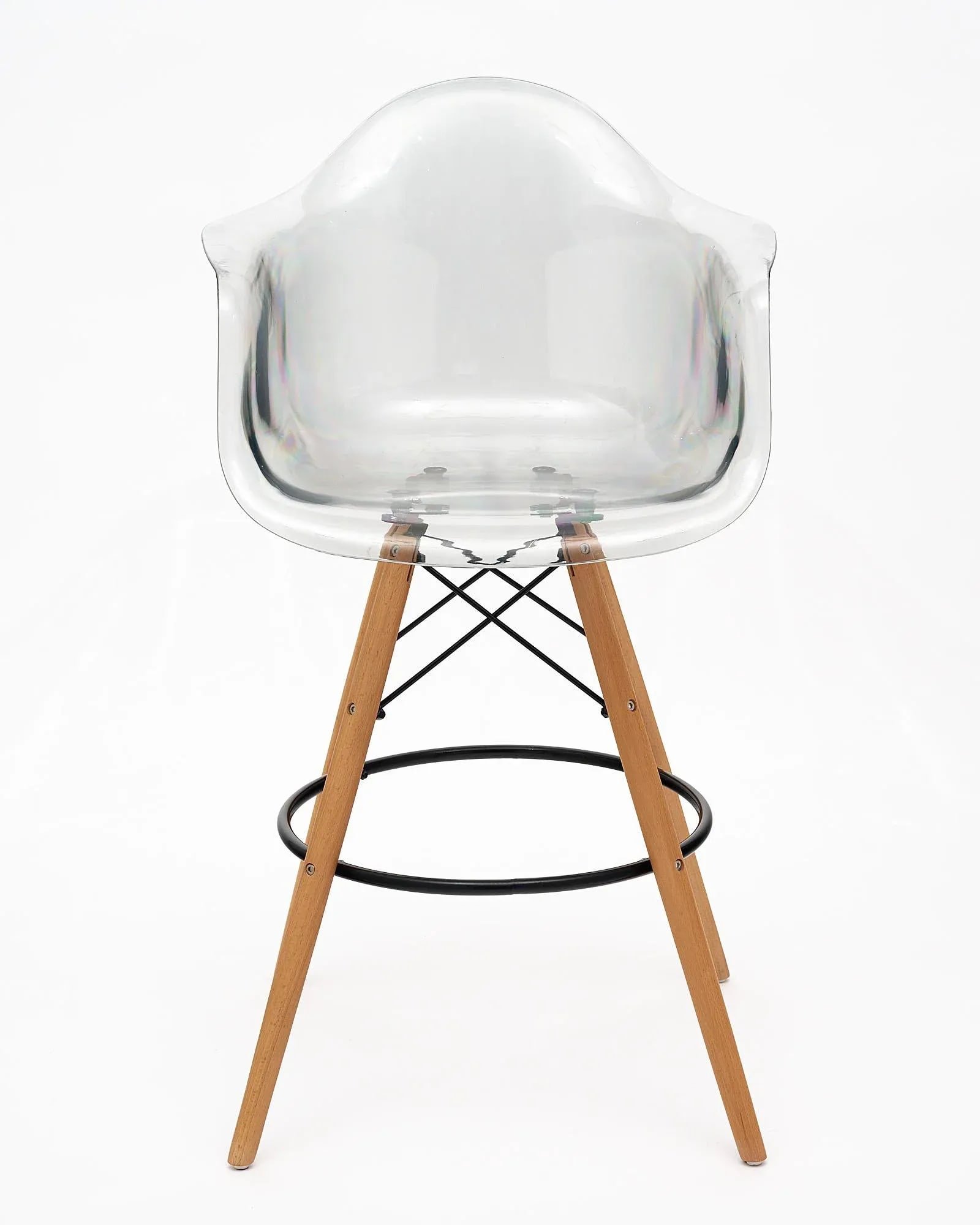 French Lucite Bar Stools - 3