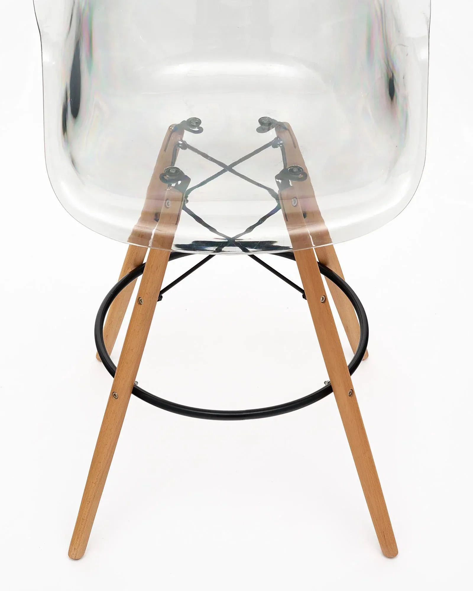 French Lucite Bar Stools - 6