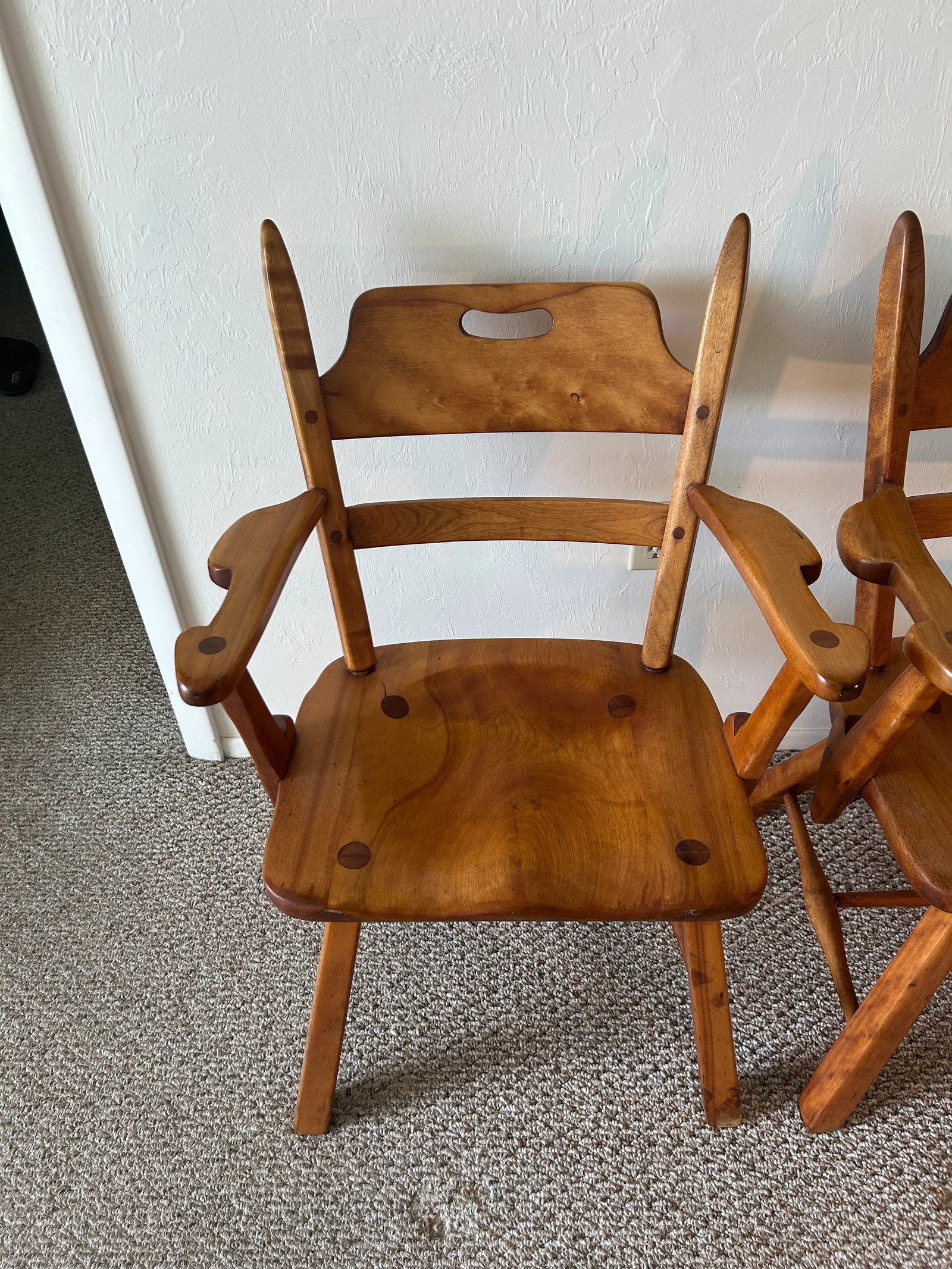 Mid 20th Century Cushman Arm Chairs by Herman De Vries - Set of 2 - 2