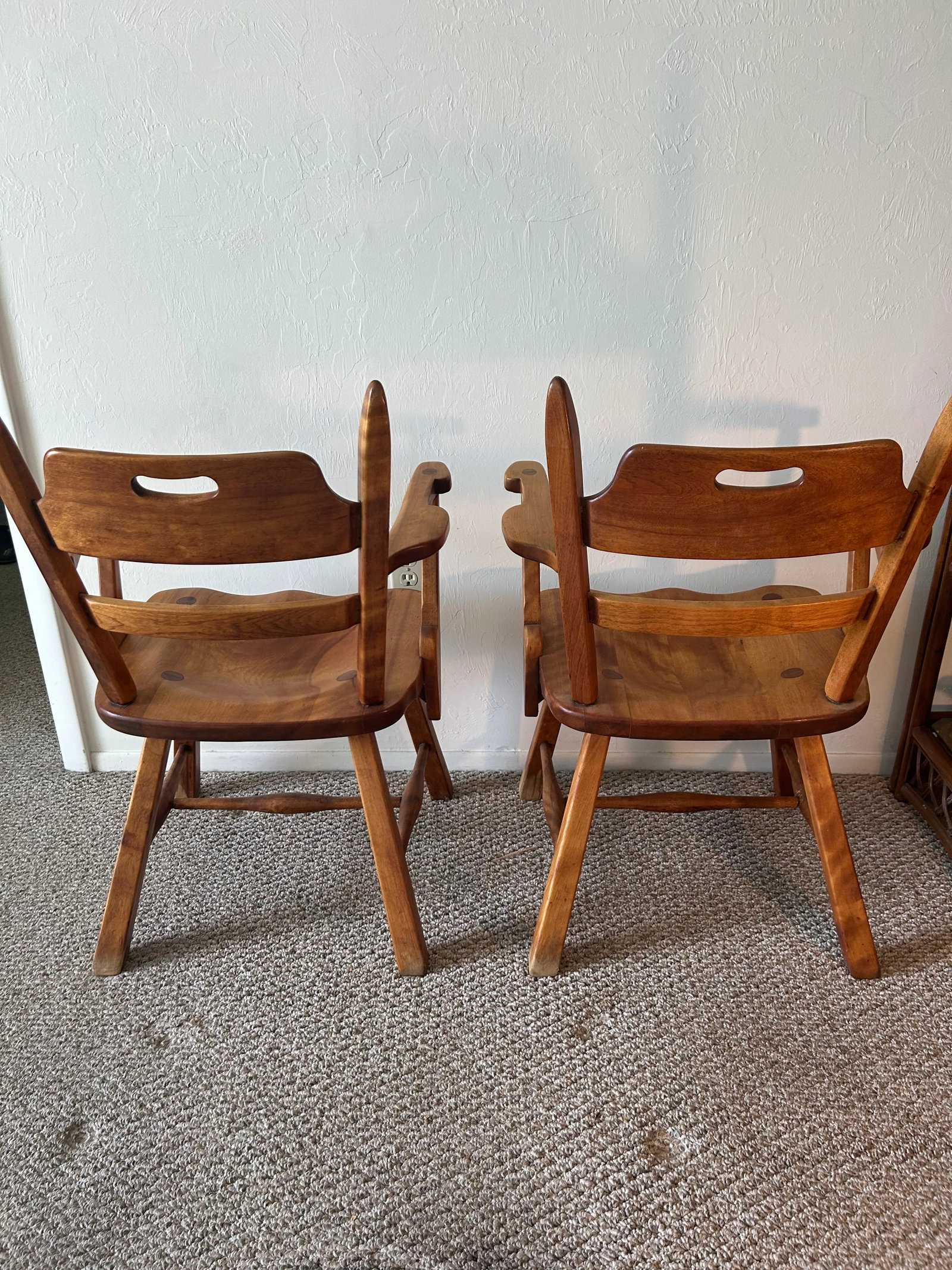 Mid 20th Century Cushman Arm Chairs by Herman De Vries - Set of 2 - 4