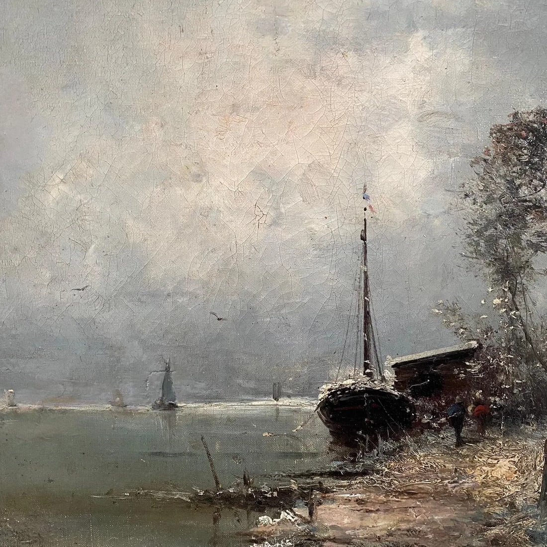 Impressionist Oil Painting by Listed Artist Frank Myers Boggs - 3