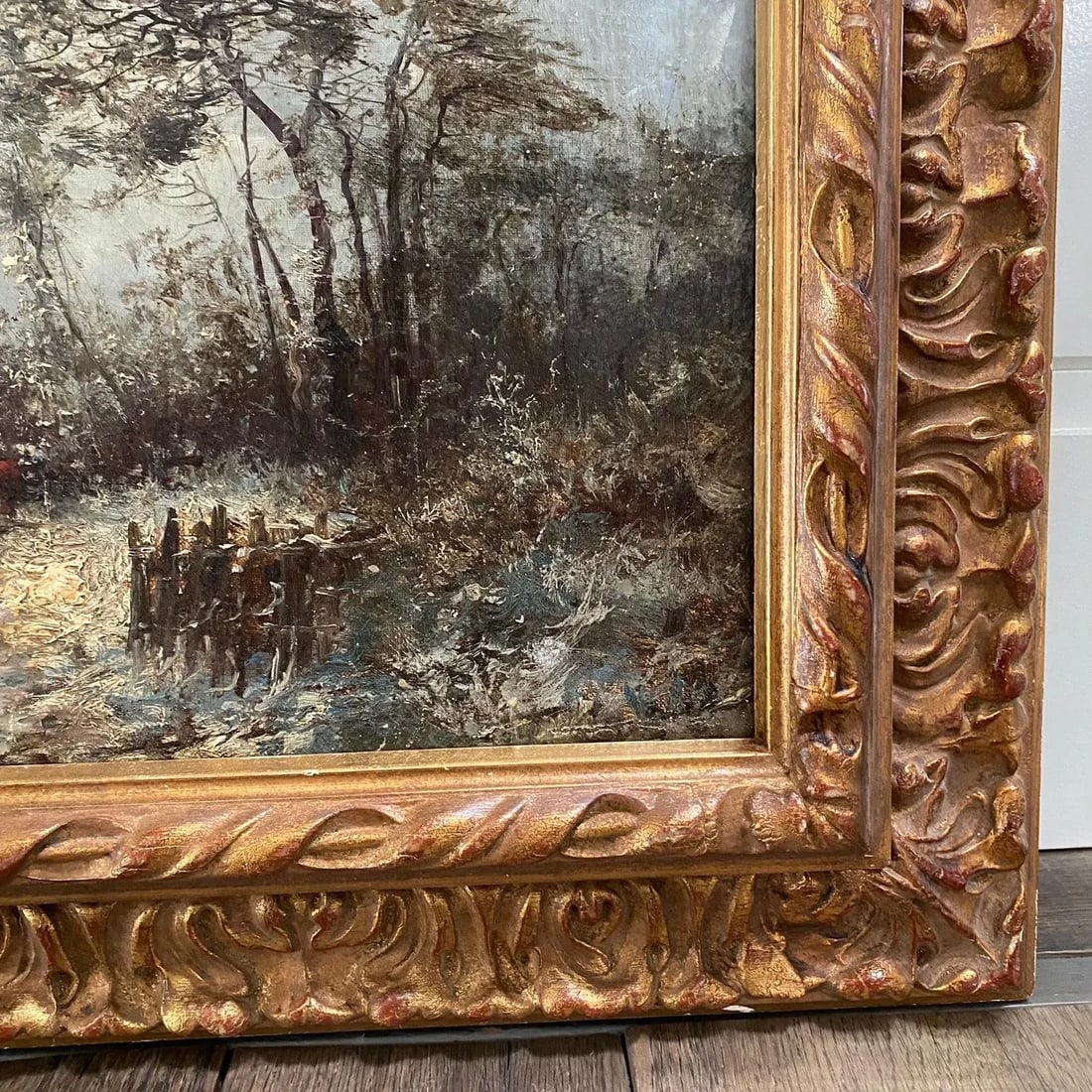 Impressionist Oil Painting by Listed Artist Frank Myers Boggs - 9