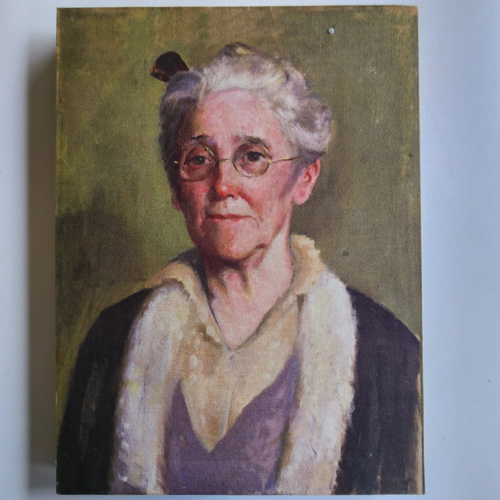 Mid 20th Century Woman's Portrait Print on Canvas - 5