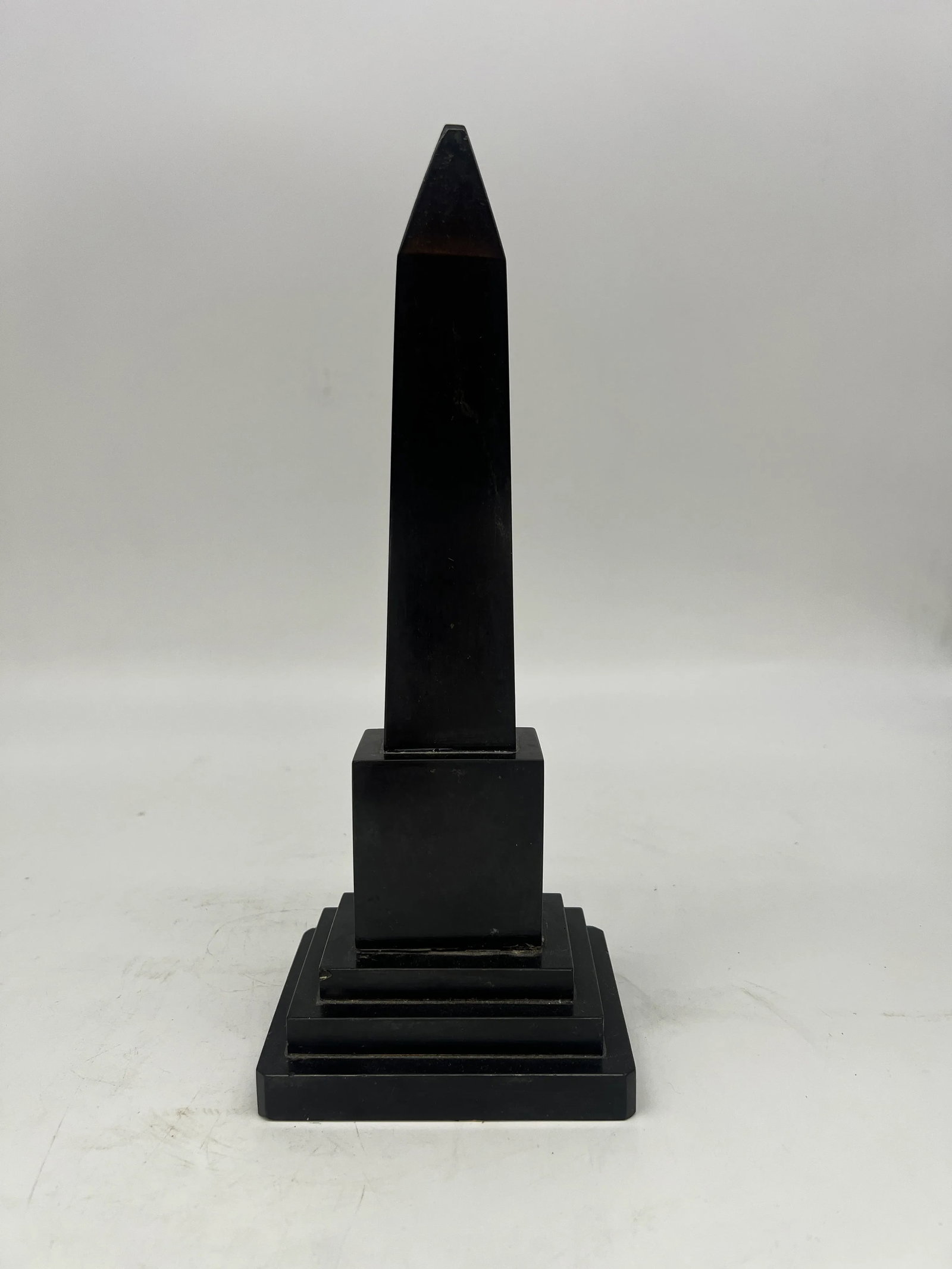 Grand Tour Era, Mixed Specimen Marble & Gemstone Obelisk - 4