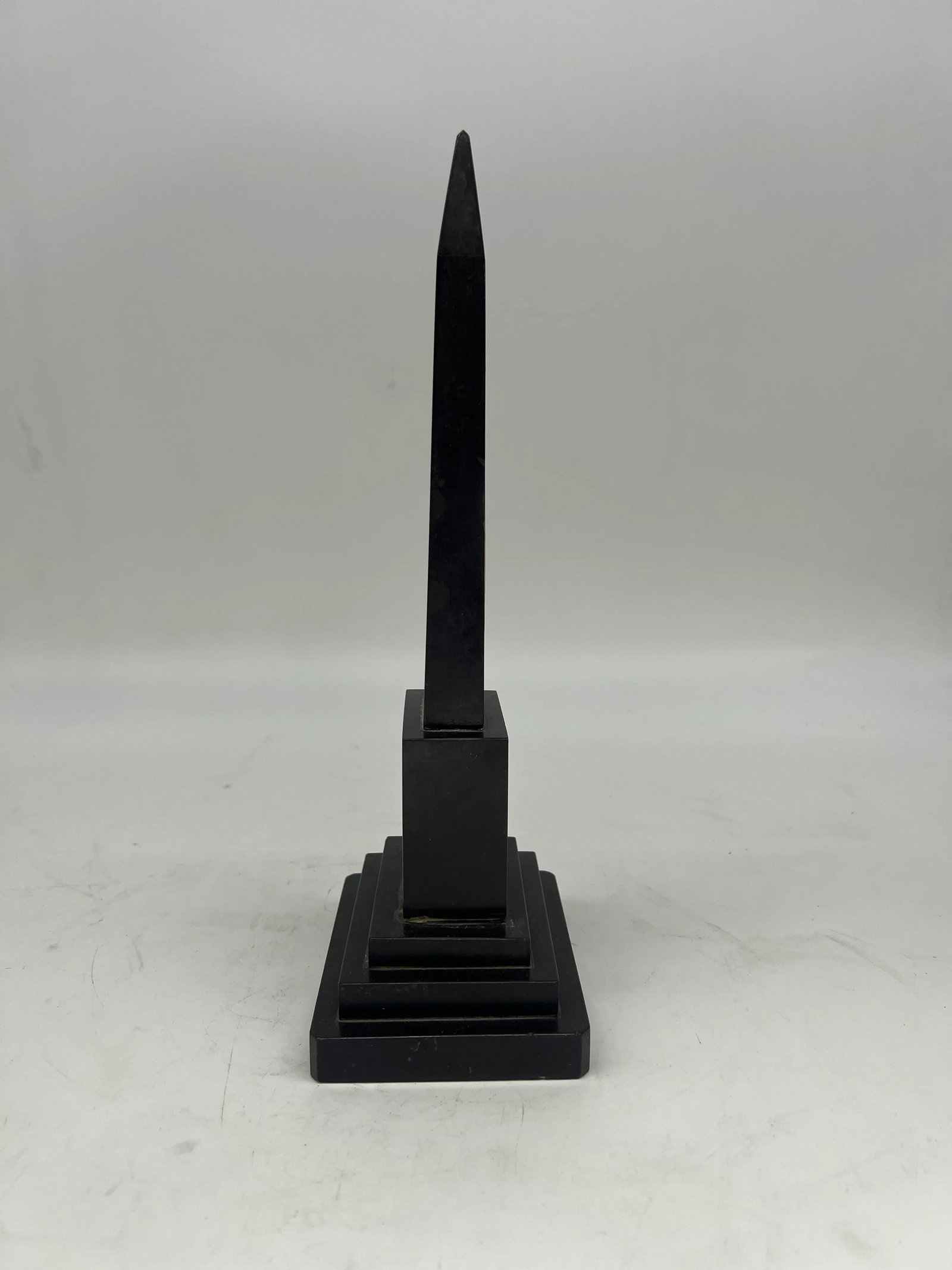 Grand Tour Era, Mixed Specimen Marble & Gemstone Obelisk - 5