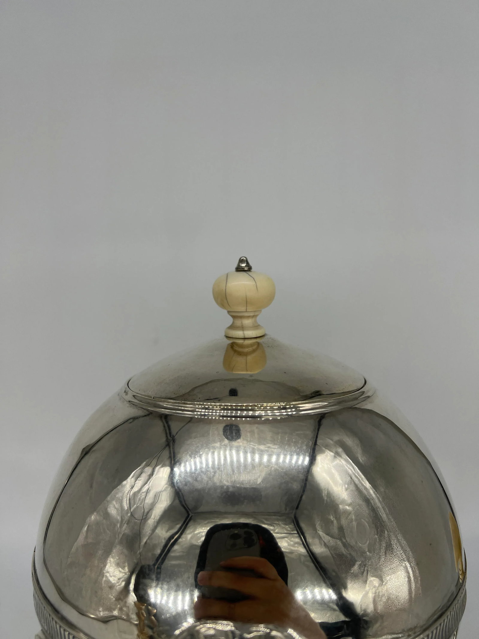 Neoclassical Style Silver Plated Hot Water Urn, Thomas Kirkpatrick New York - 3