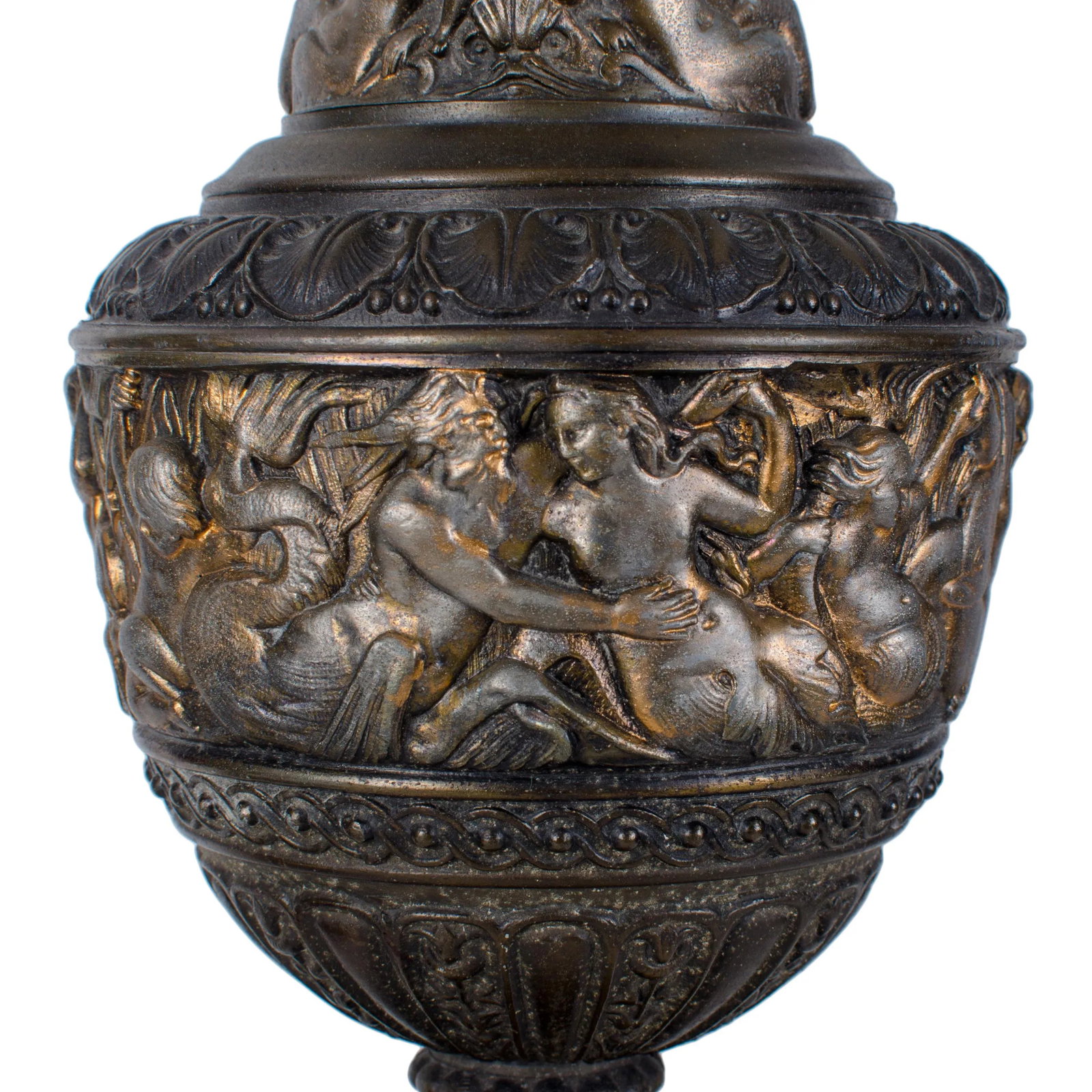 Antique Renaissance Revival Triton Ewers - 5