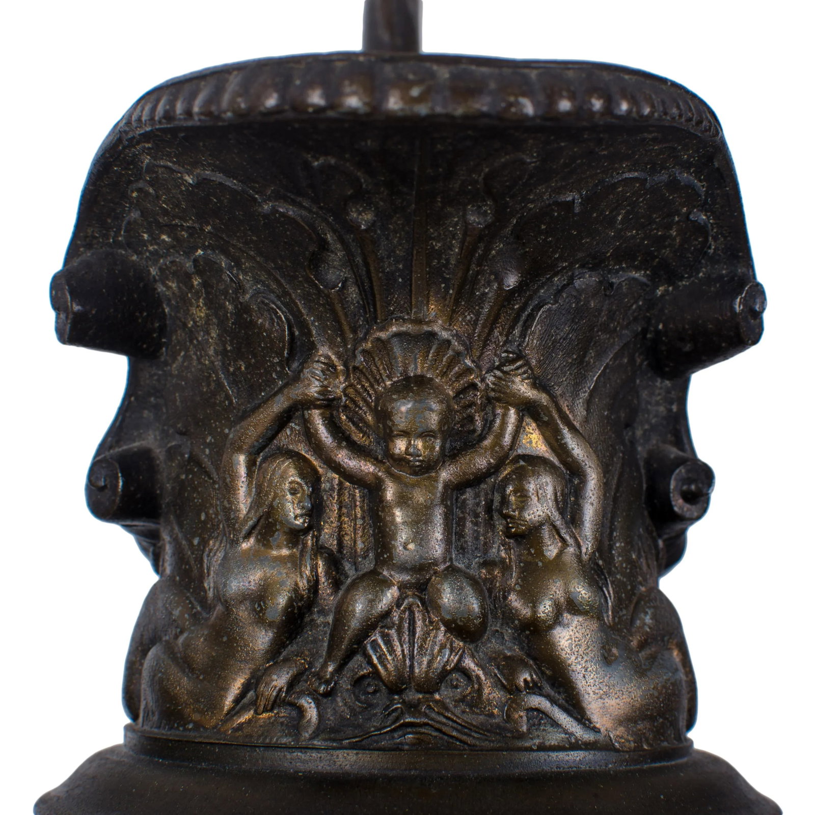 Antique Renaissance Revival Triton Ewers - 7