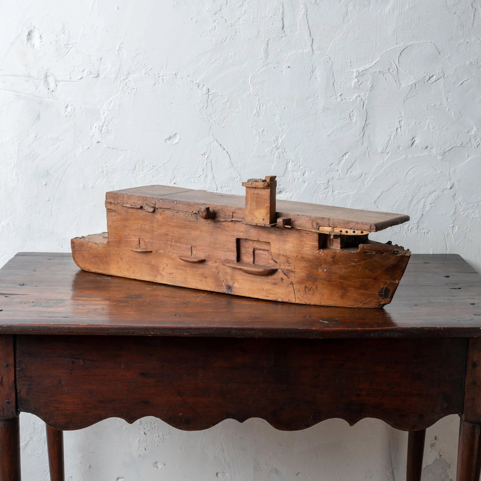 Wwii Sailor Carved Escort Carrier - 12