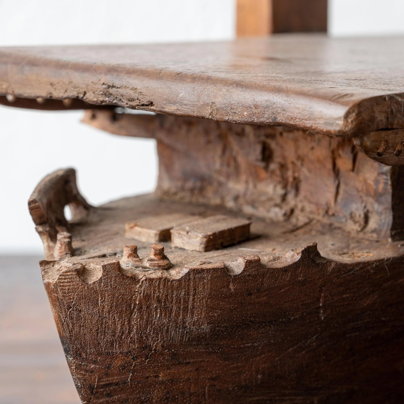 Wwii Sailor Carved Escort Carrier - 7