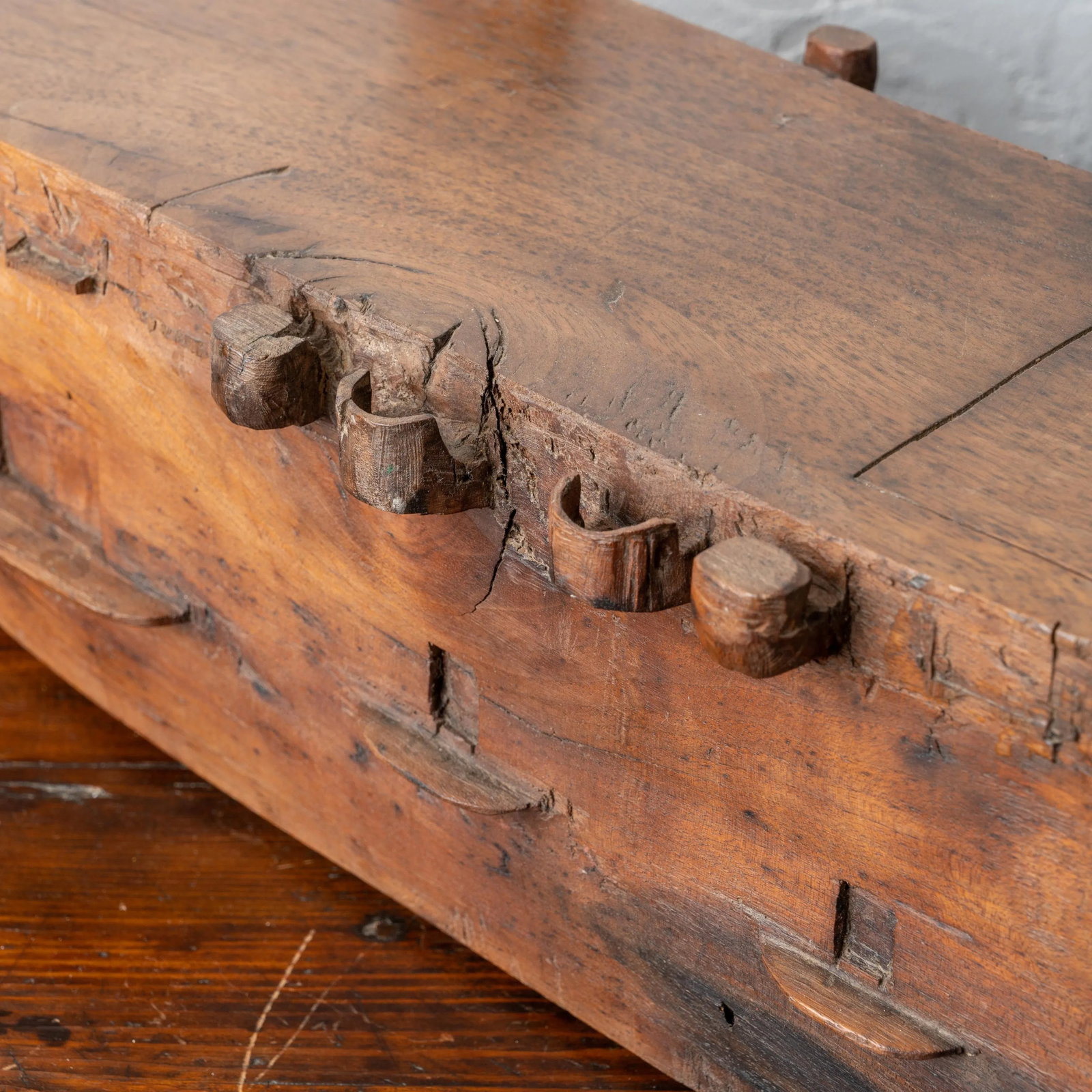 Wwii Sailor Carved Escort Carrier - 9